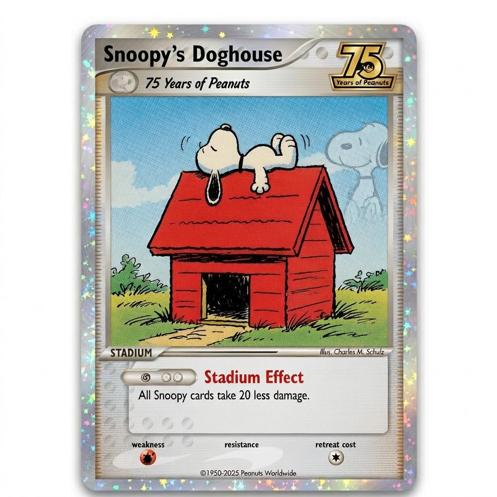 🎴 Peanuts 75th Anniversary Collector’s TCG Card Set
