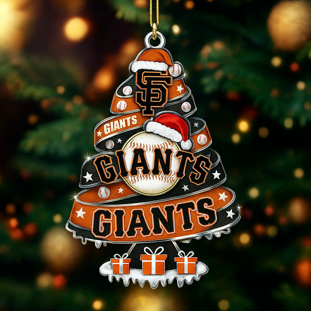MLB NL West Christmas Ornament