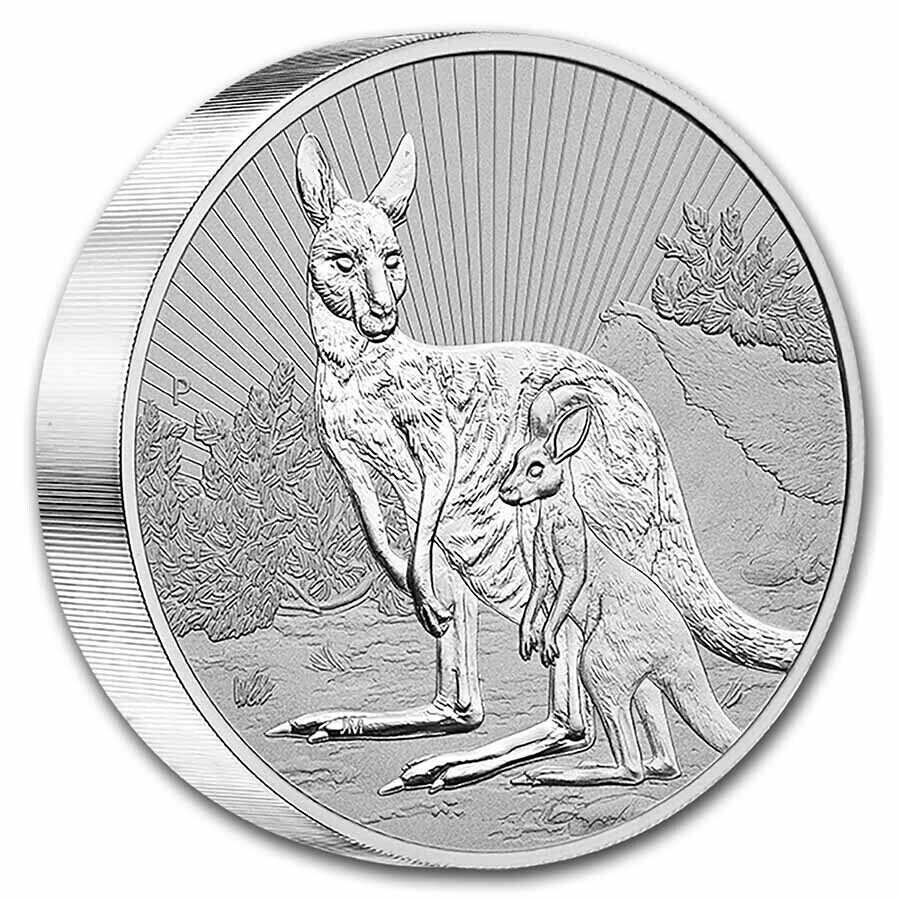 2023 2oz Perth Mint Gold Kangaroo Mother and Baby Coin
