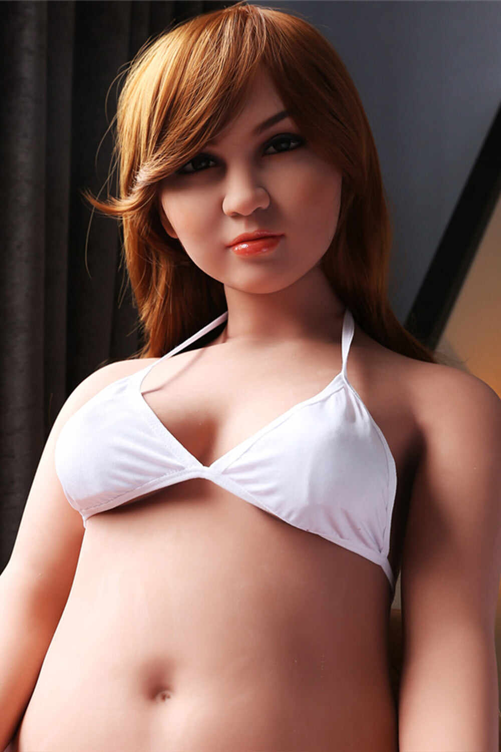 Ava 5ft18 / 158cm #69 Head TPE Small Breasts Big Belly Realistic Full Size Pregnant Sex Doll