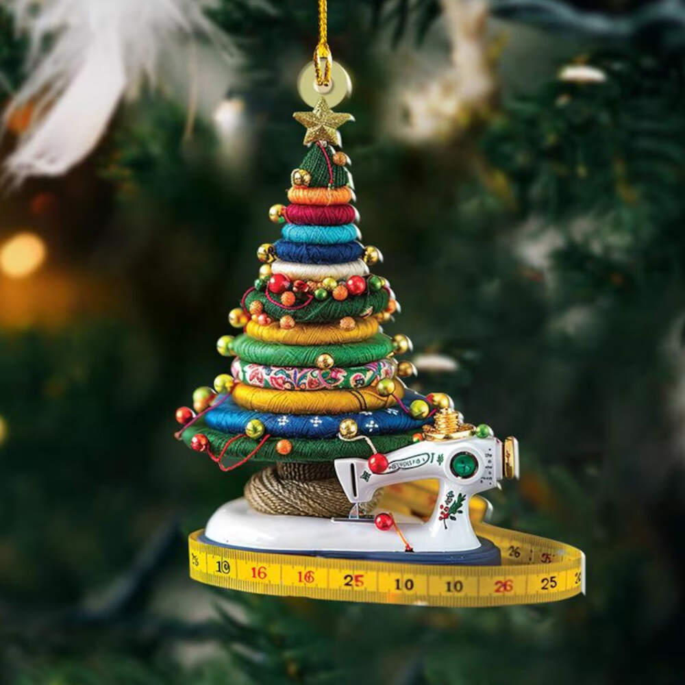 Sewing Lover’s Christmas Ornament