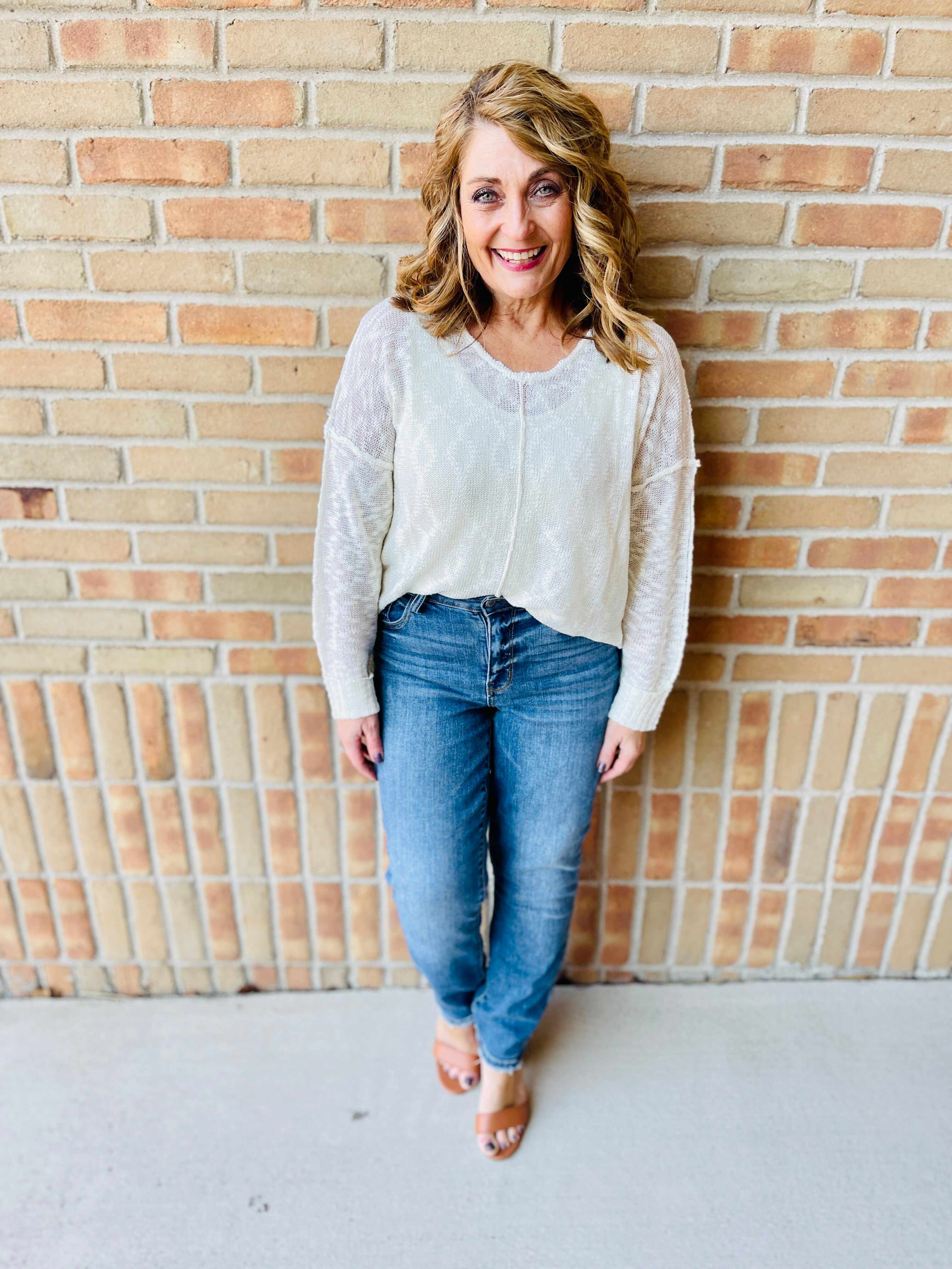 RESTOCK!  Plus/Reg Your Favorite Boyfriend Jeans