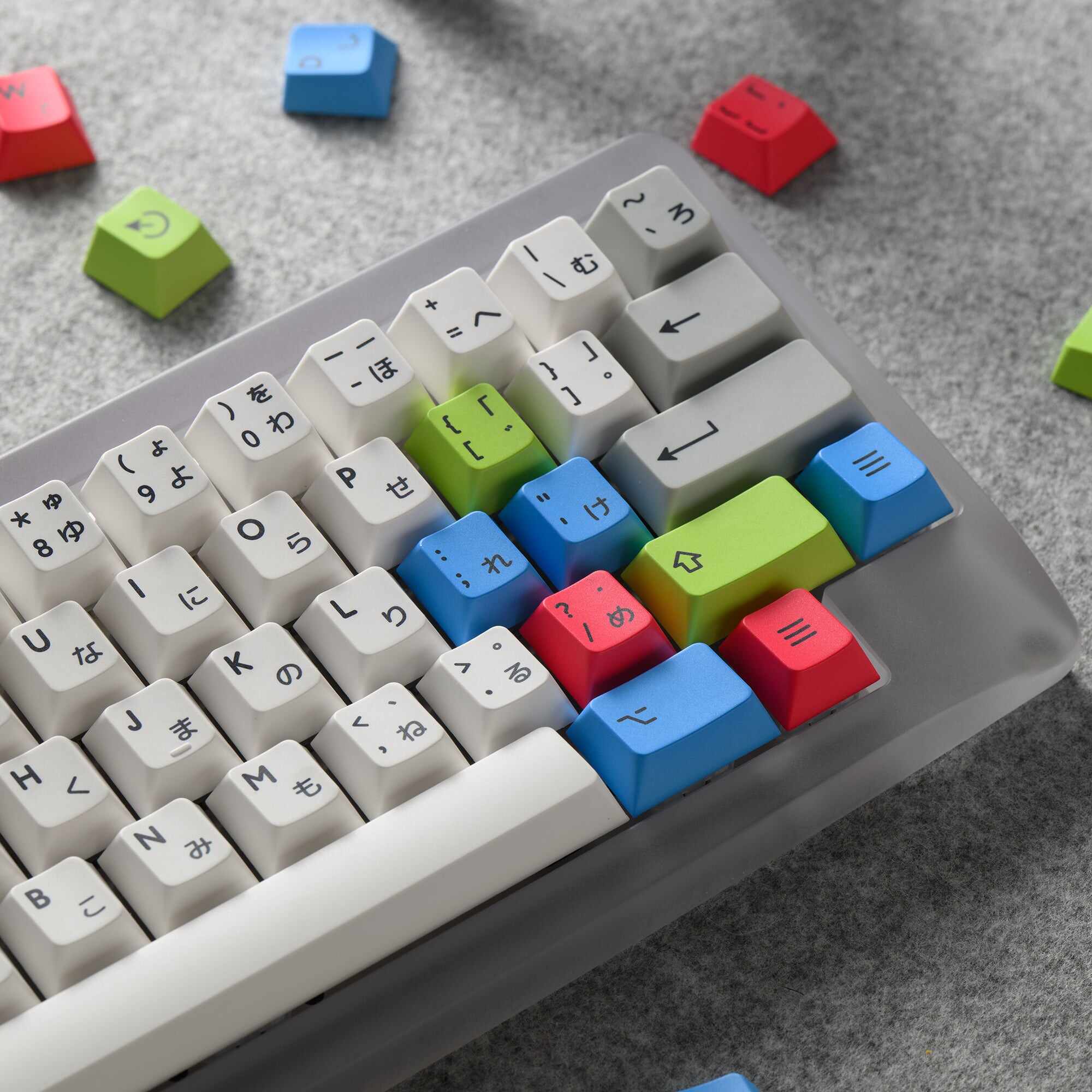 Ready to use Agar wired hotswap version with PBTfans Modern Japanese Desko