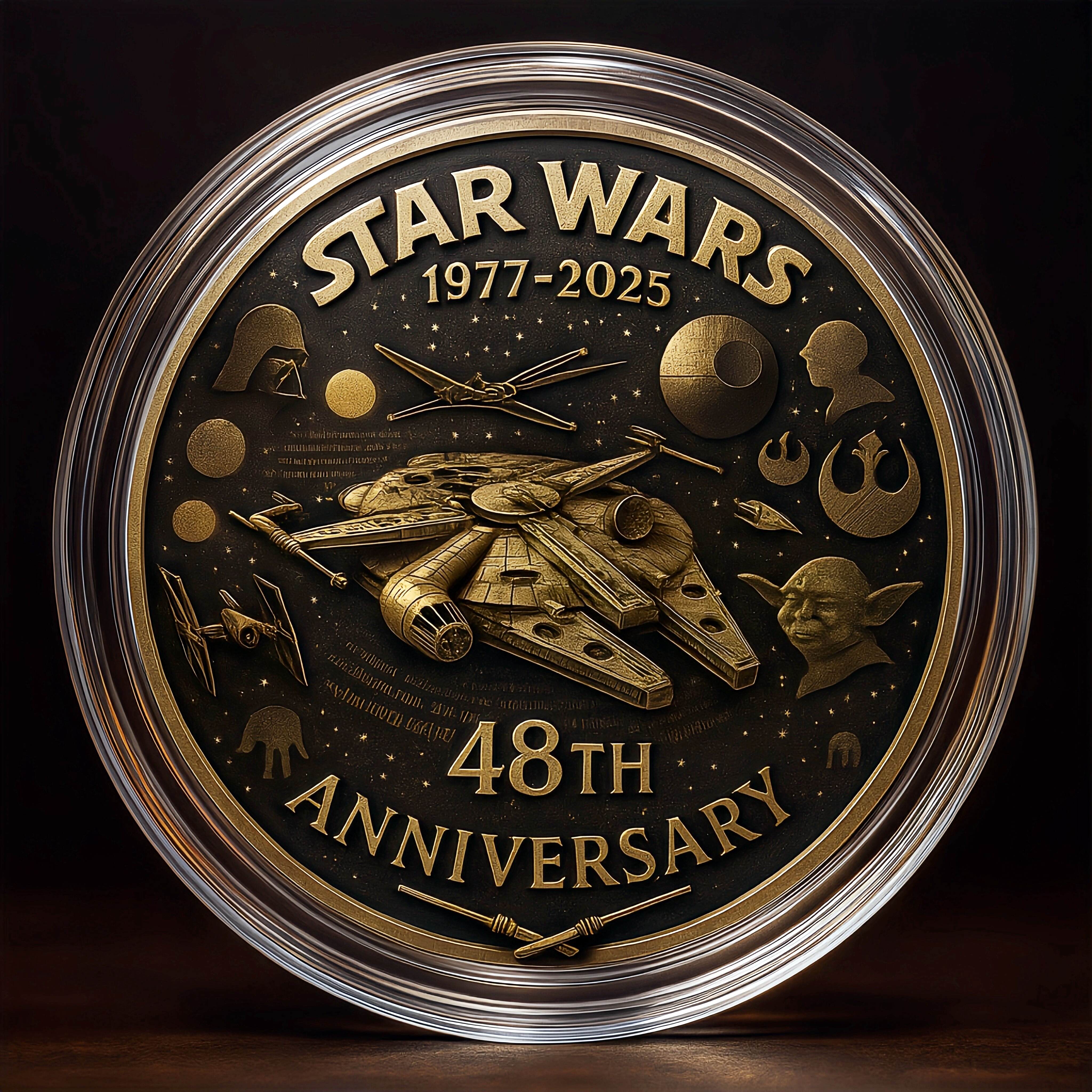 Star Wars：A New Hope – 48th Anniversary Collector Coin