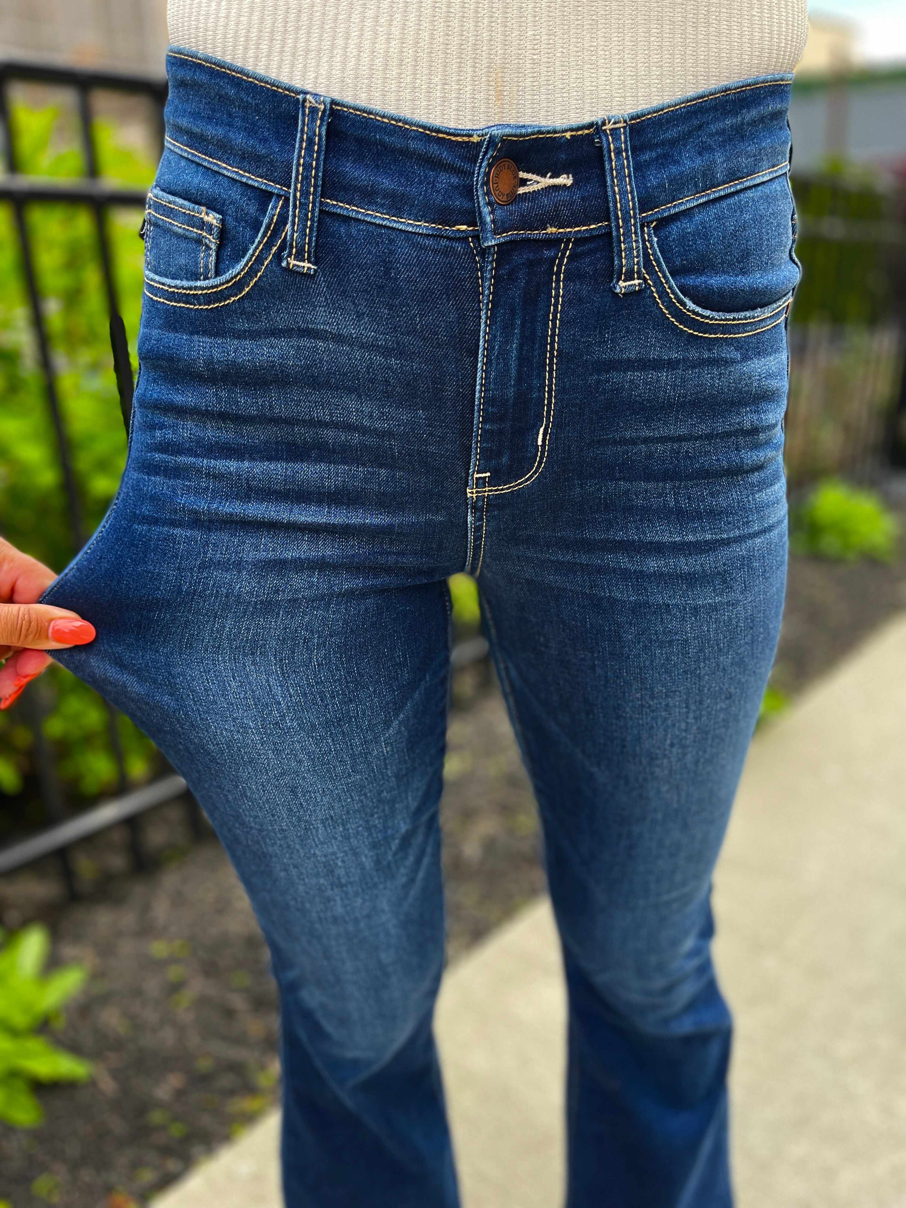RESTOCK! Plus/Reg Hi-Rise Rare Find Flare Trousers