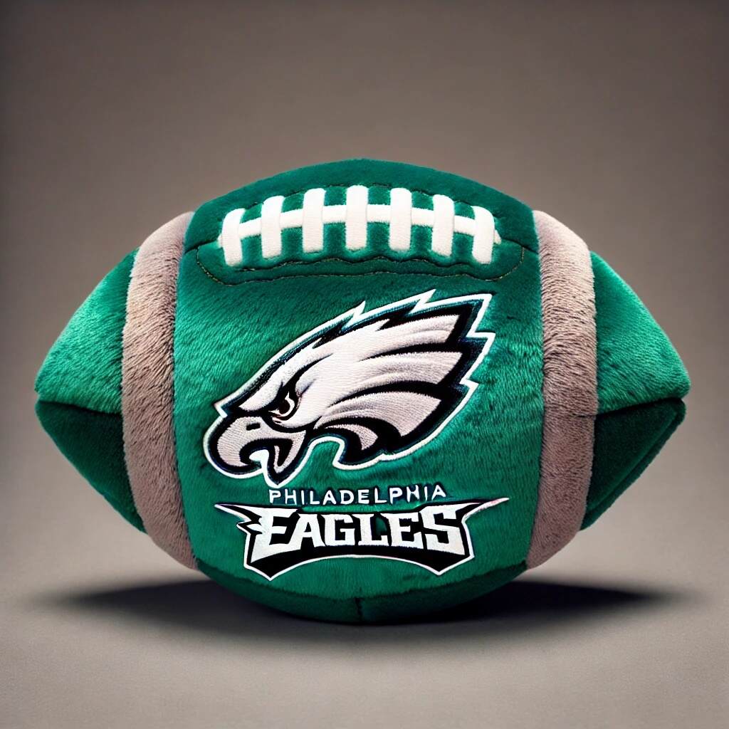 Football-Shaped Plush Toy