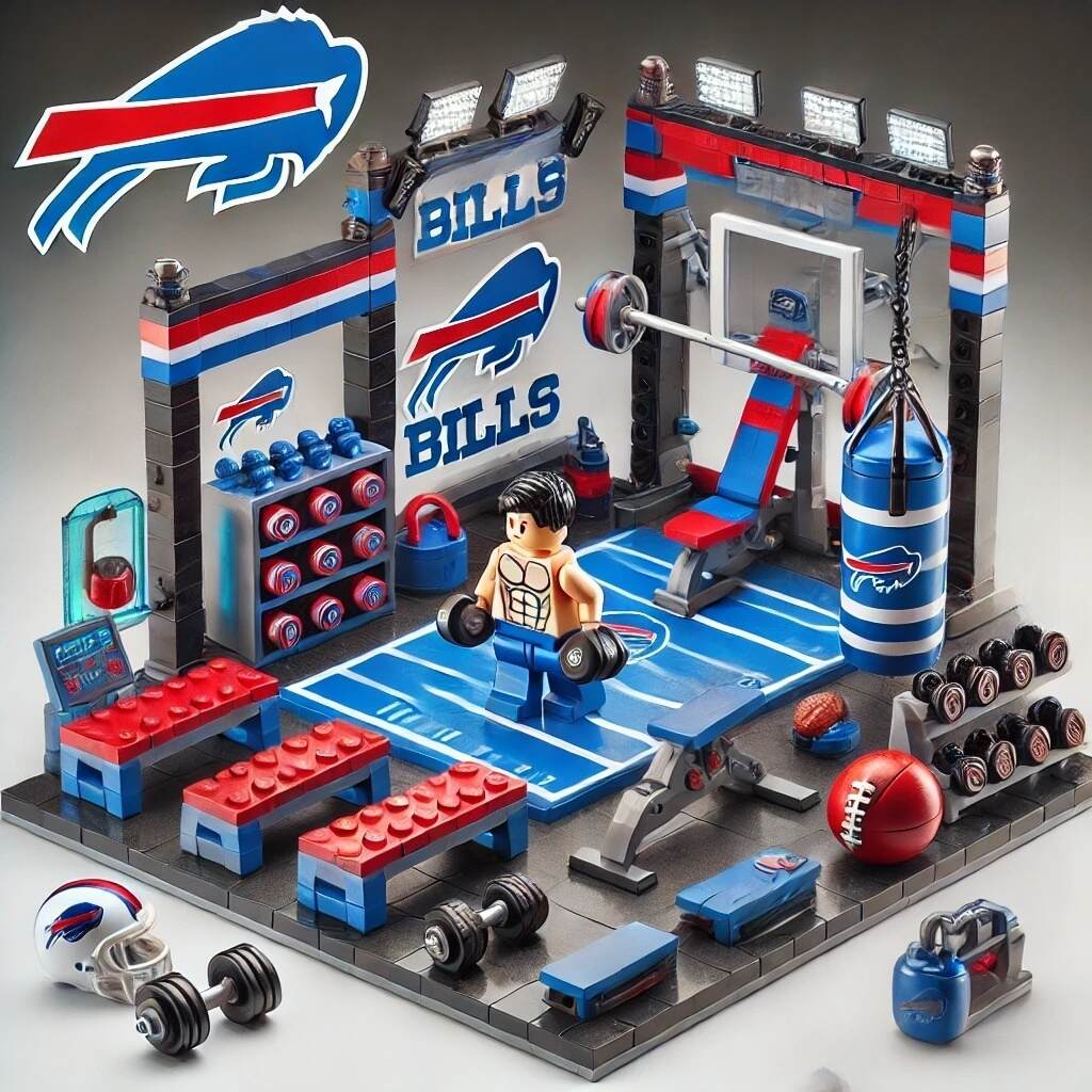 Football Team GYM Building Blocks