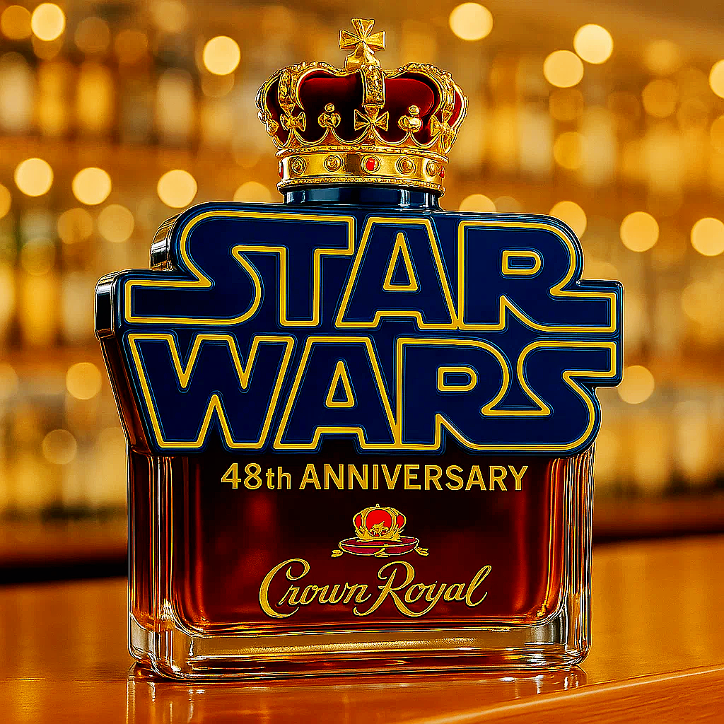Star Wars 48th Anniversary Whisky Bottle