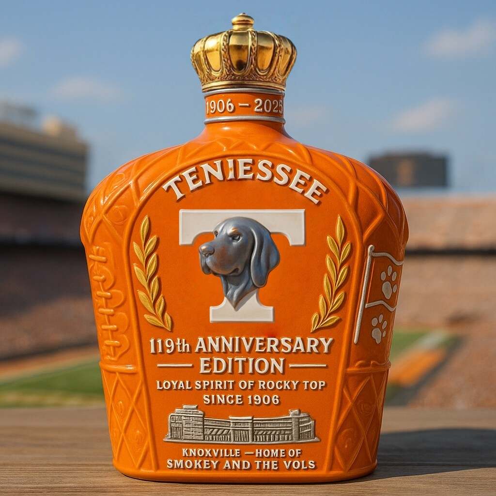 TENN 119th Anniversary Whiskey Bottle