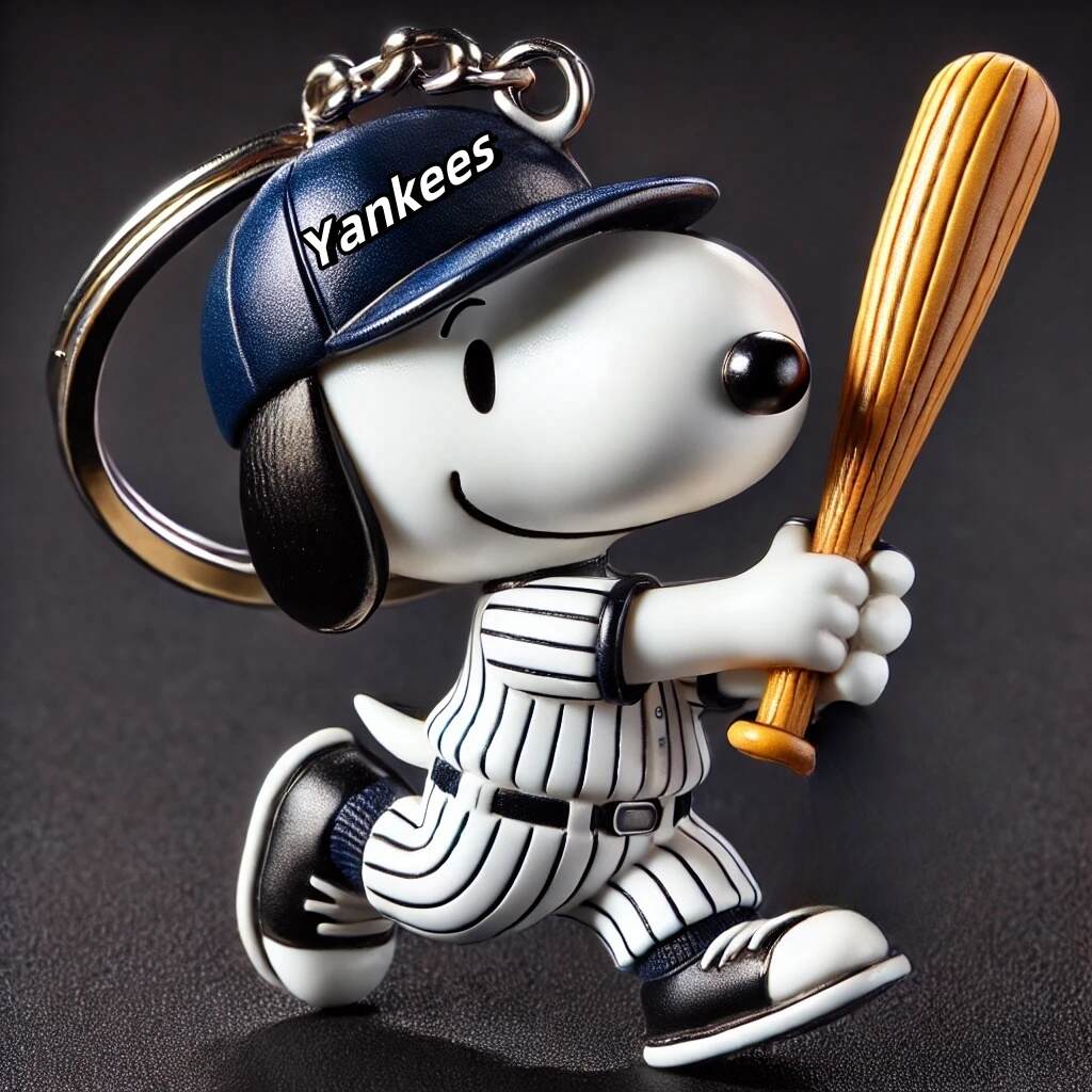 SNPY Baseball Keychain