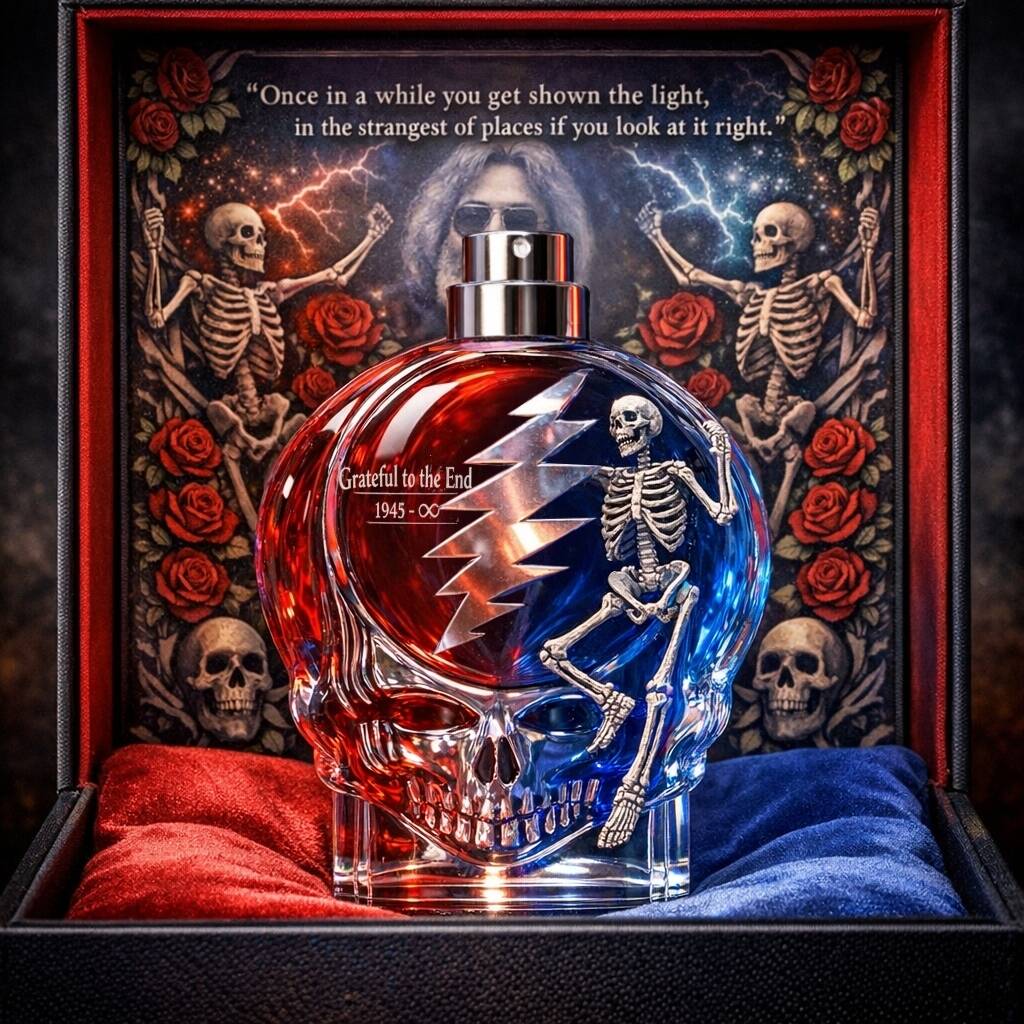 The Dead 'Grateful to the End' Memorial Edition Parfum Bottle