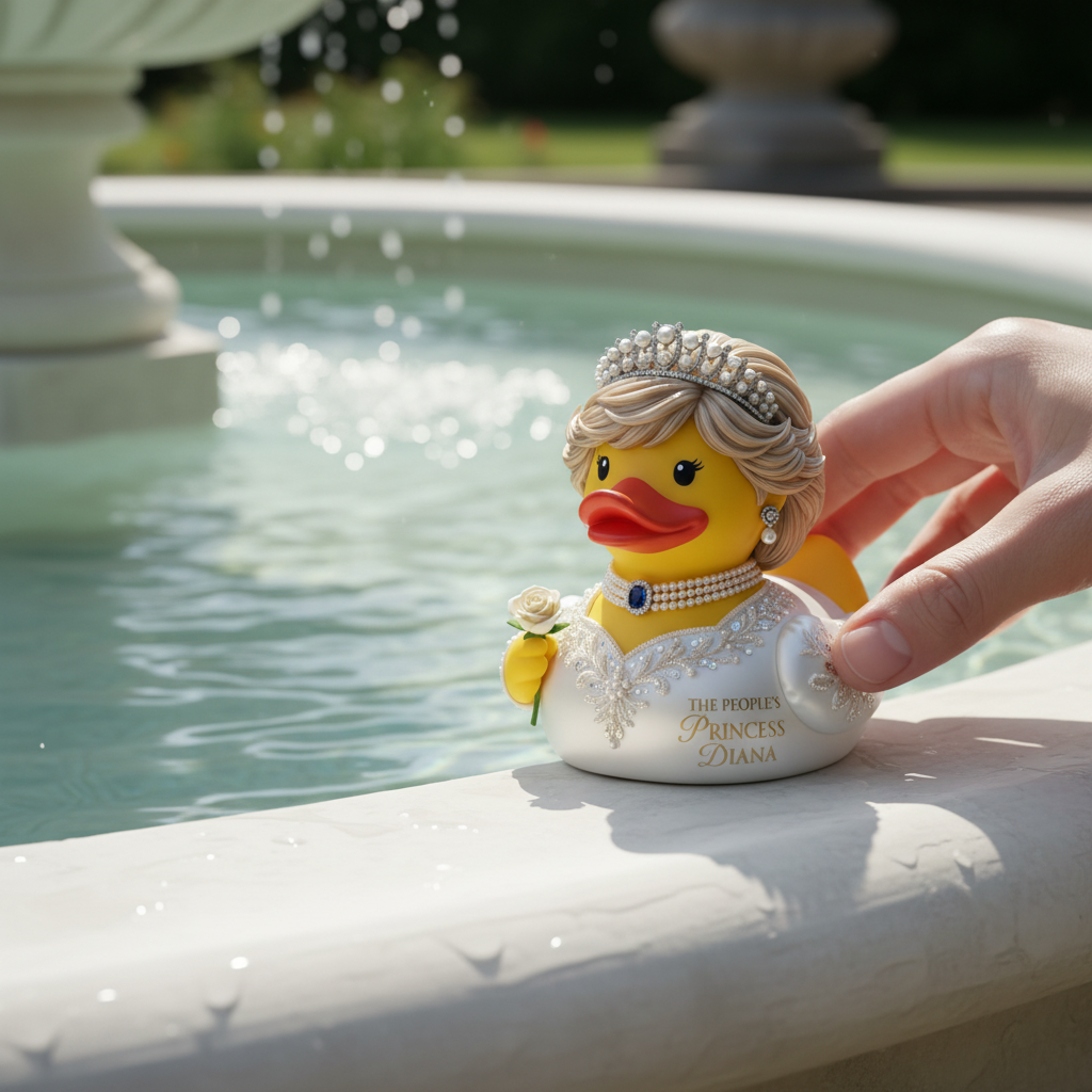 Princess Diana 65th Anniversary Commemorative Duck