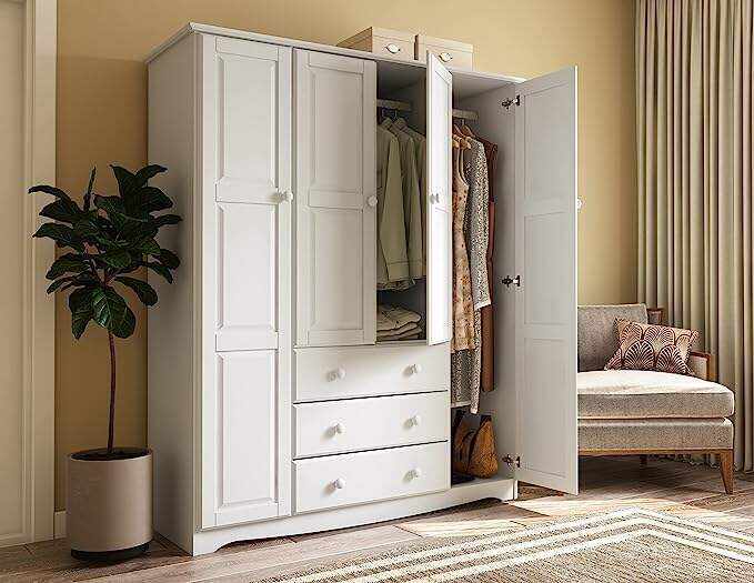 Sonoma 100% Solid Wood Family Wardrobe