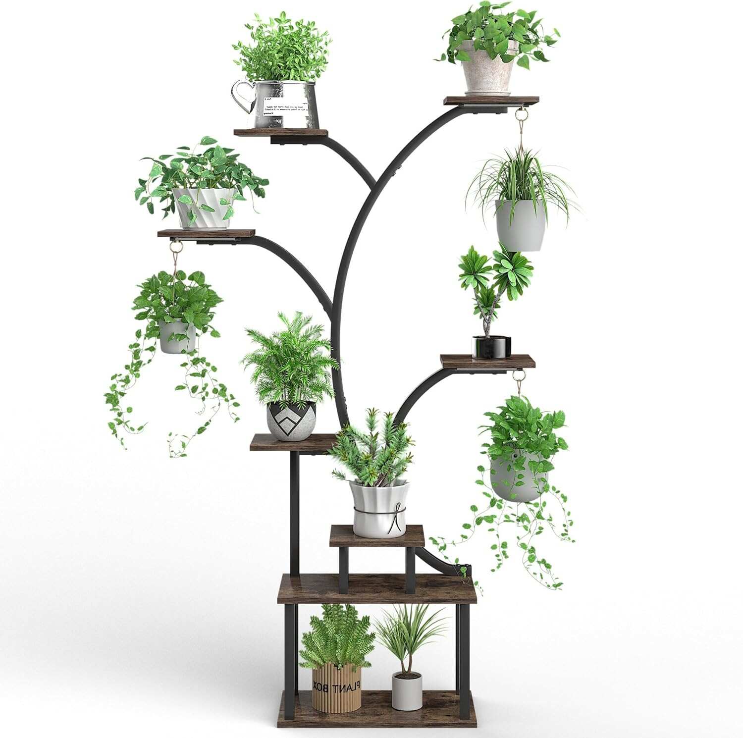 VECELO Plant Stand with Grow Light