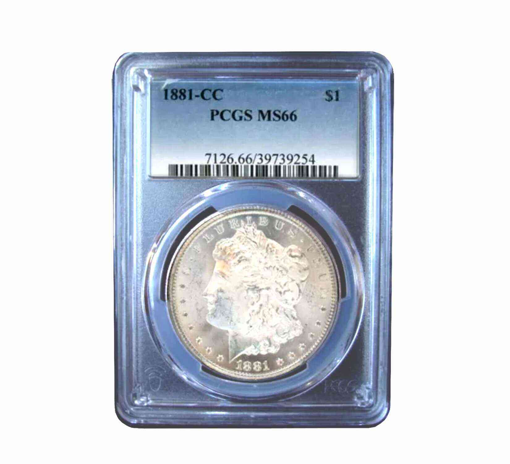 1881-CC Morgan Dollar MS66 PCGS