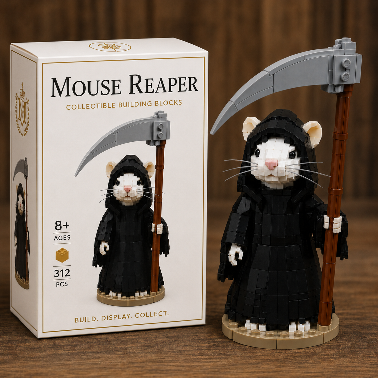 Holy Judgment & Midnight Reaper Mouse Building Block Display Set