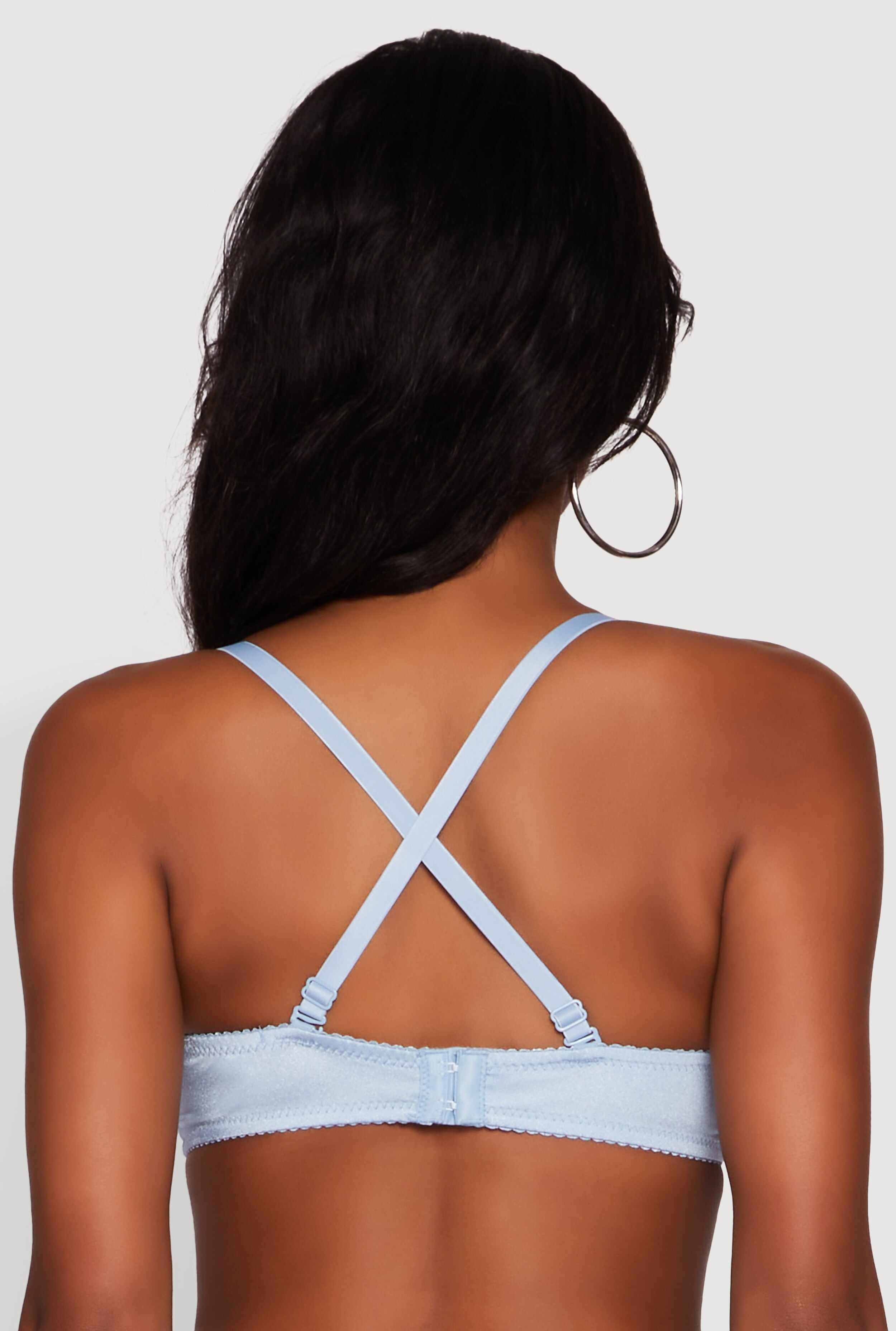 Cropped Rhinestone Bustier Top