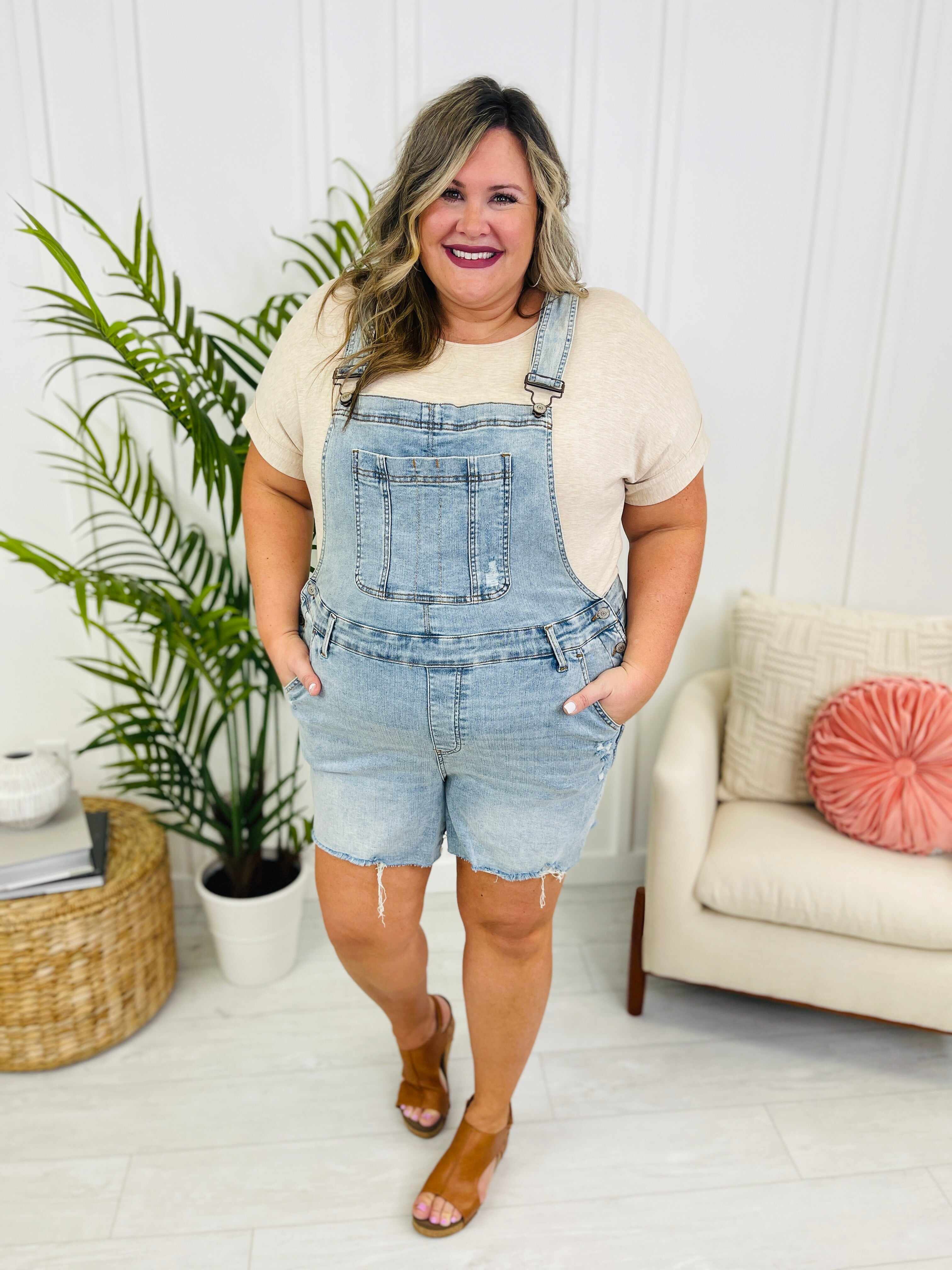 PLUS/REG All Over It Overalls