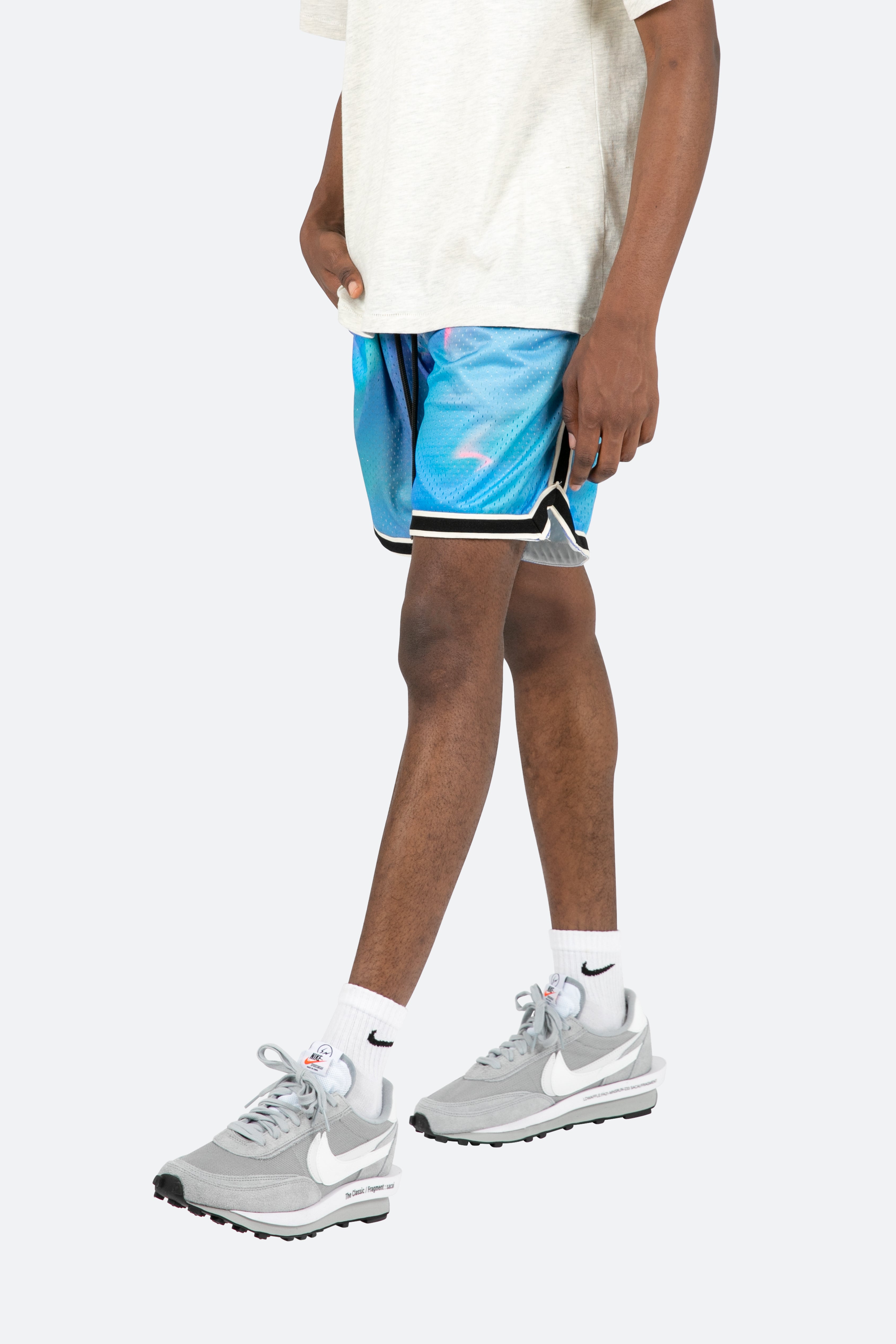 Digital Basketball Shorts - Blue