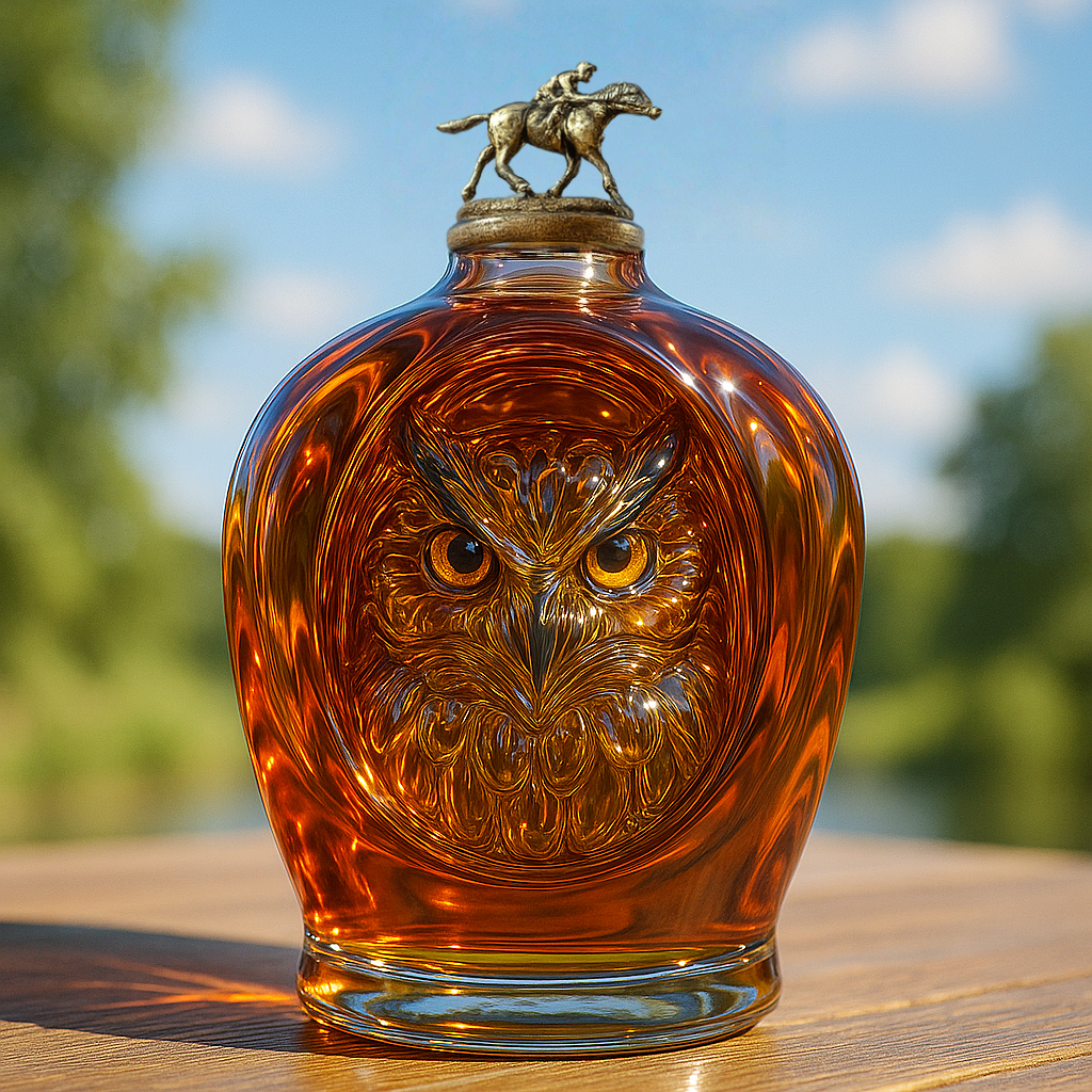 Owl Limited Edition Whiskey Bottle