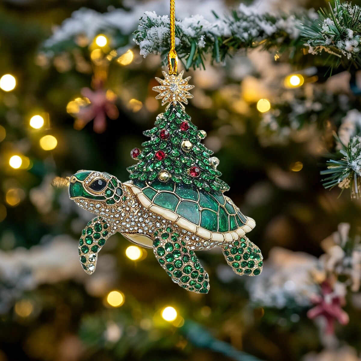 Turtle Christmas Ornaments