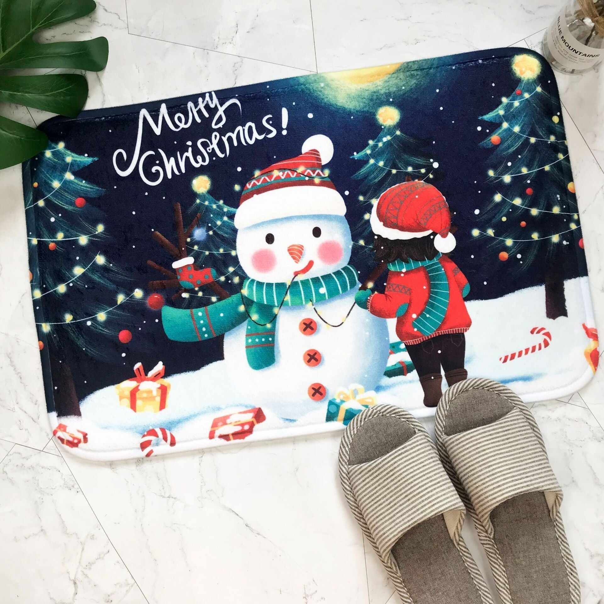 Christmas Decorations Door Mats Pattern 01