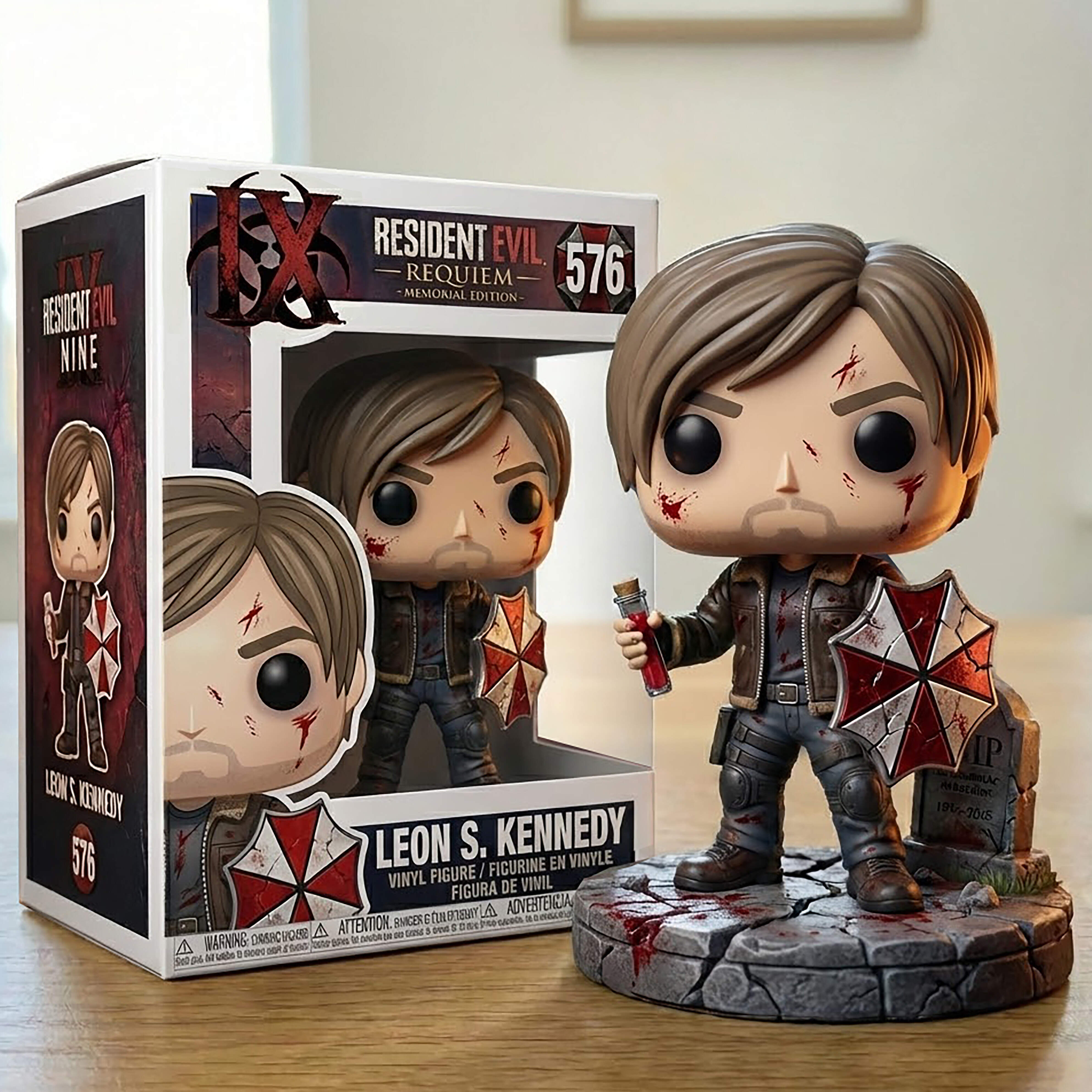 Resident Evil Inspired Grace Memorial Edition Vinyl Figure