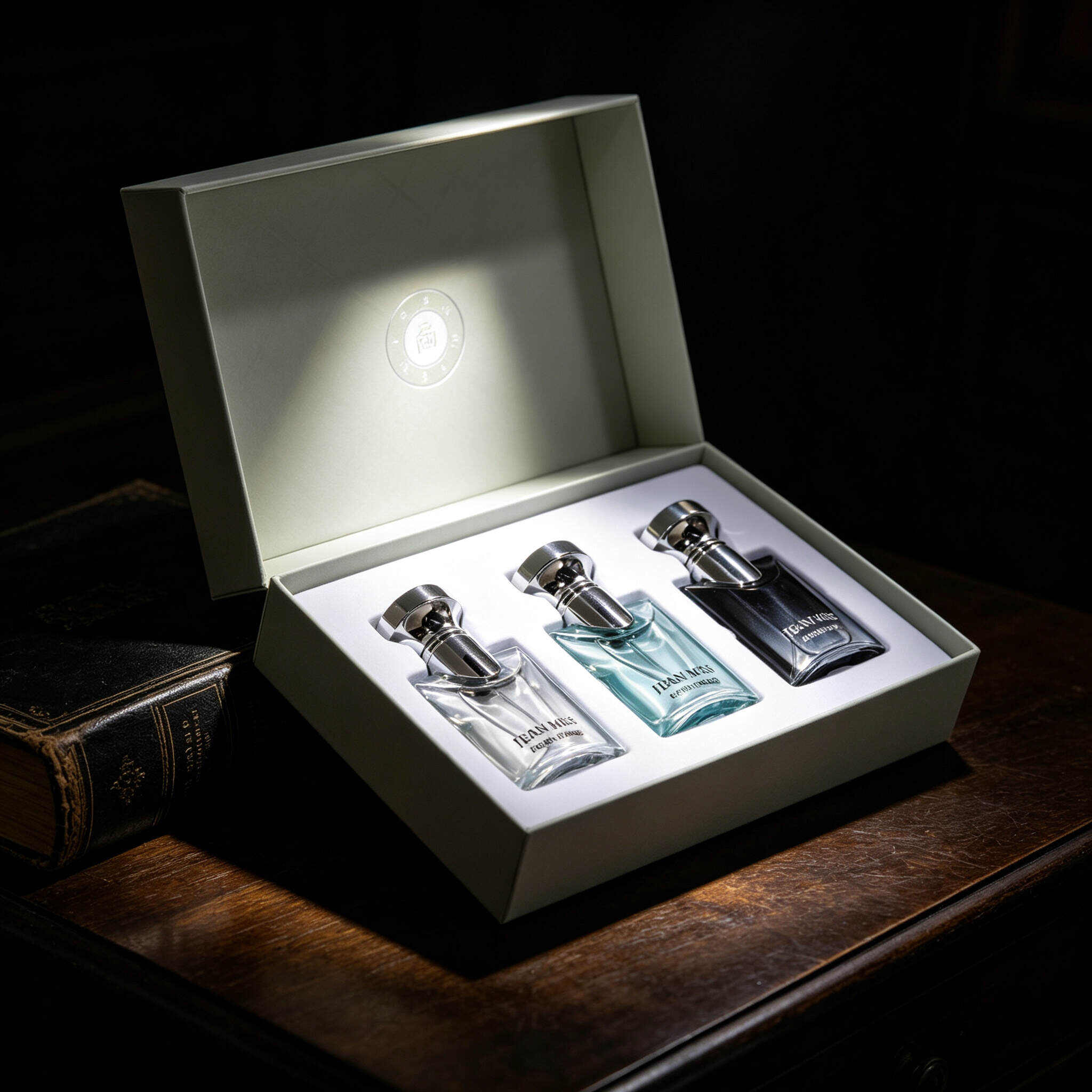 Jingli Tea Fragrance Men Perfume Gift Set, 3PCS 30ml Woody Fragrance Kit