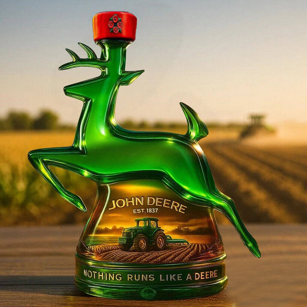 JOHN DEERE Whiskey Bottle