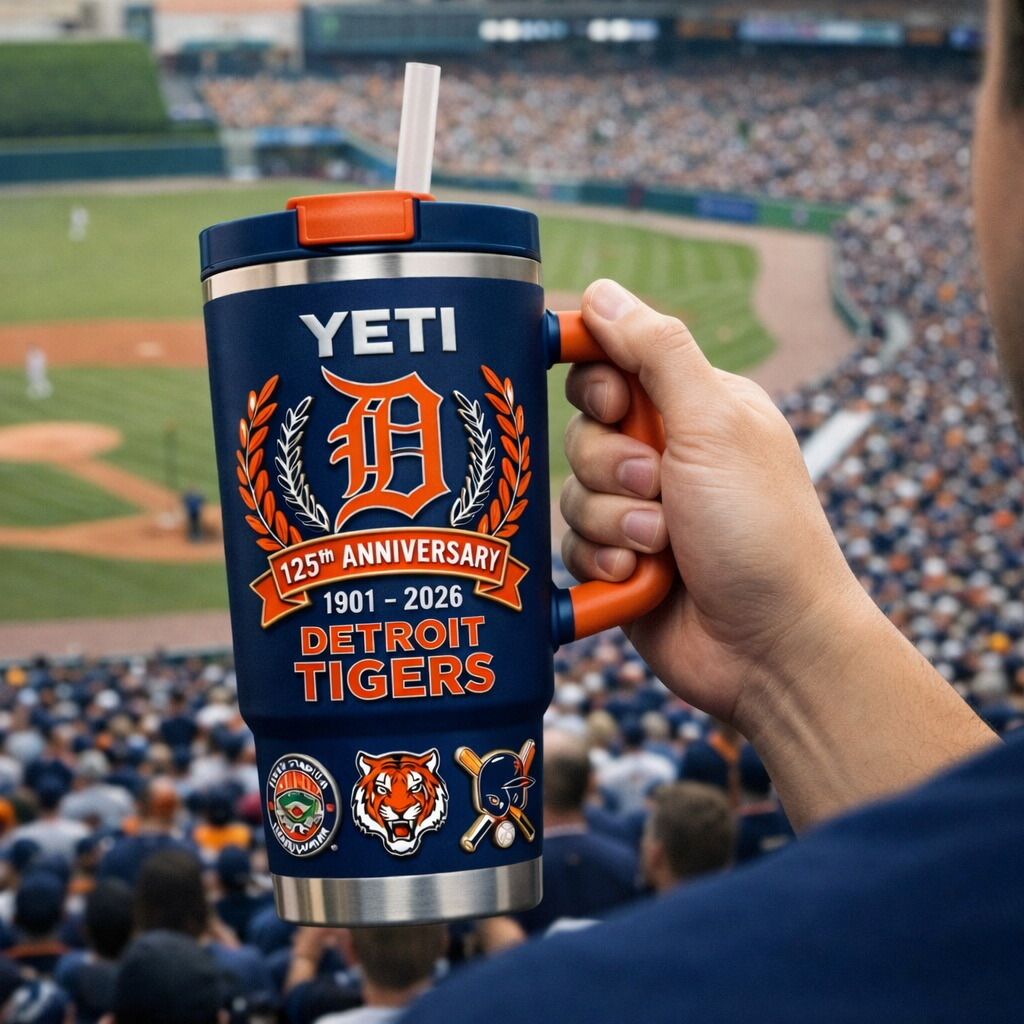 Detroit Tigers 125 Anniversary Limited Edition Tumbler