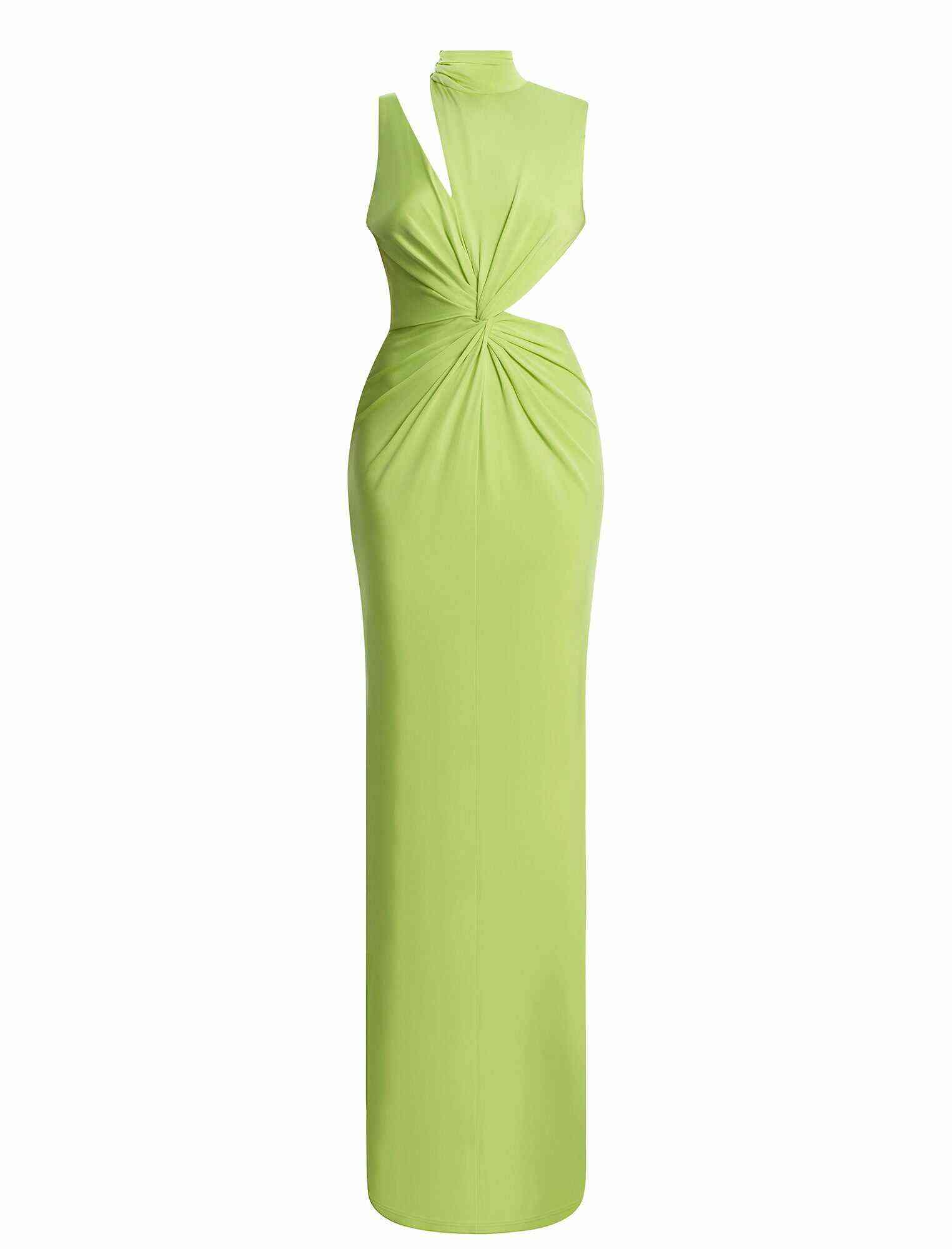 TestAsymmetrical  Jersey Gown