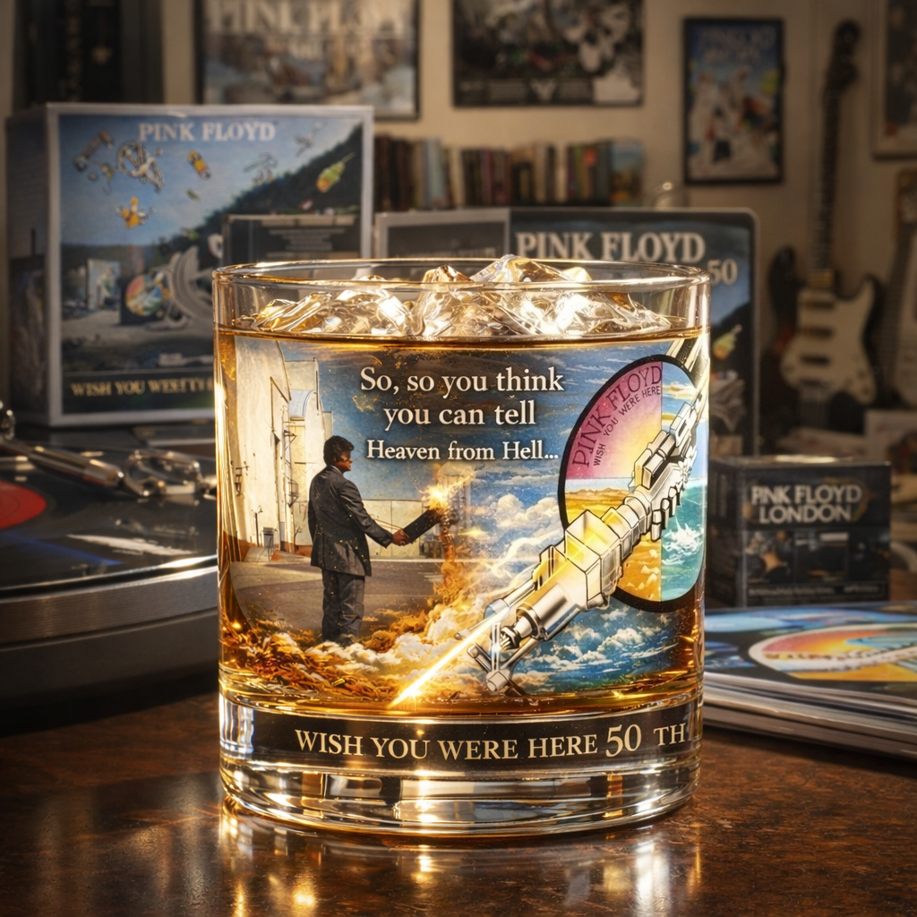 Pink Floyd – “Wish You Were Here” 50th Anniversary Whisky Glass