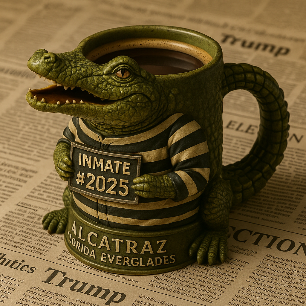 Alcatraz Alligator Mug | 2025 Florida Alligator Limited Edition