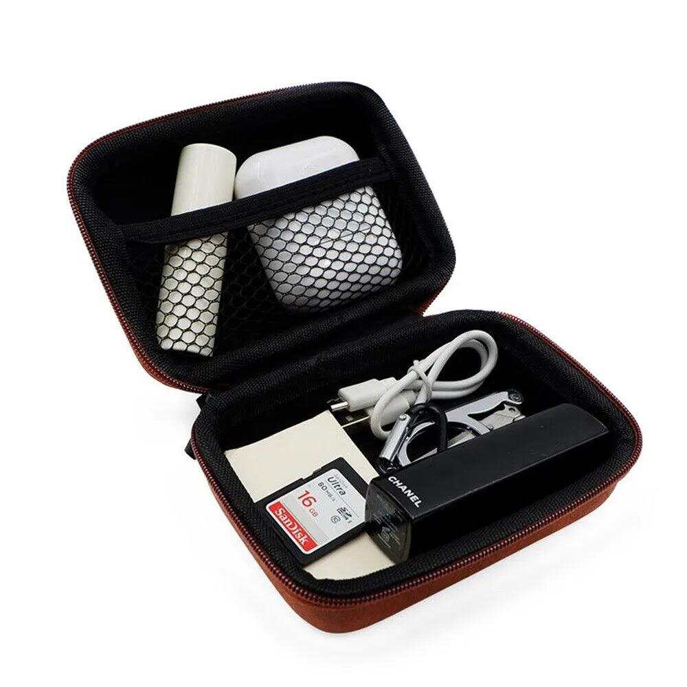 KZ Brown Leather Earphone Case