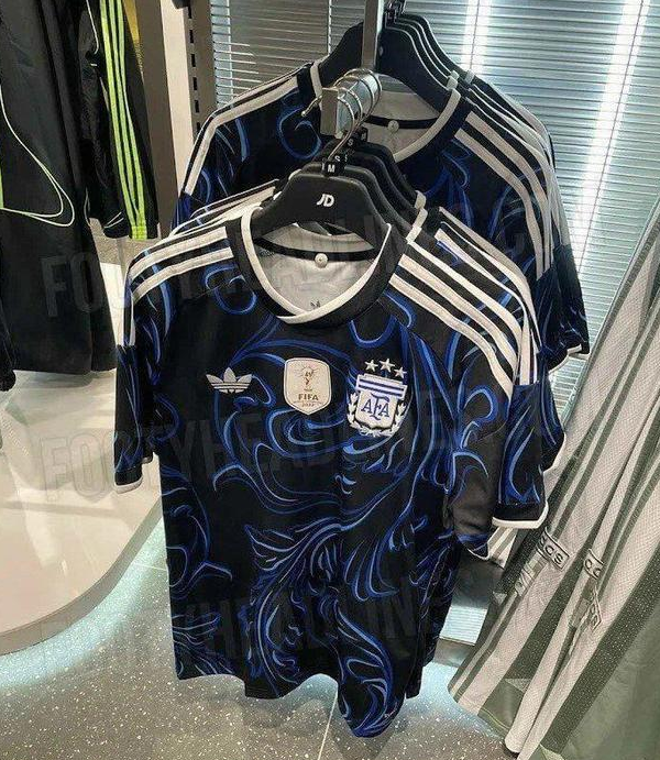 Argentina National Team 2026 Away On-Field Authentic Jersey - Black  adidas