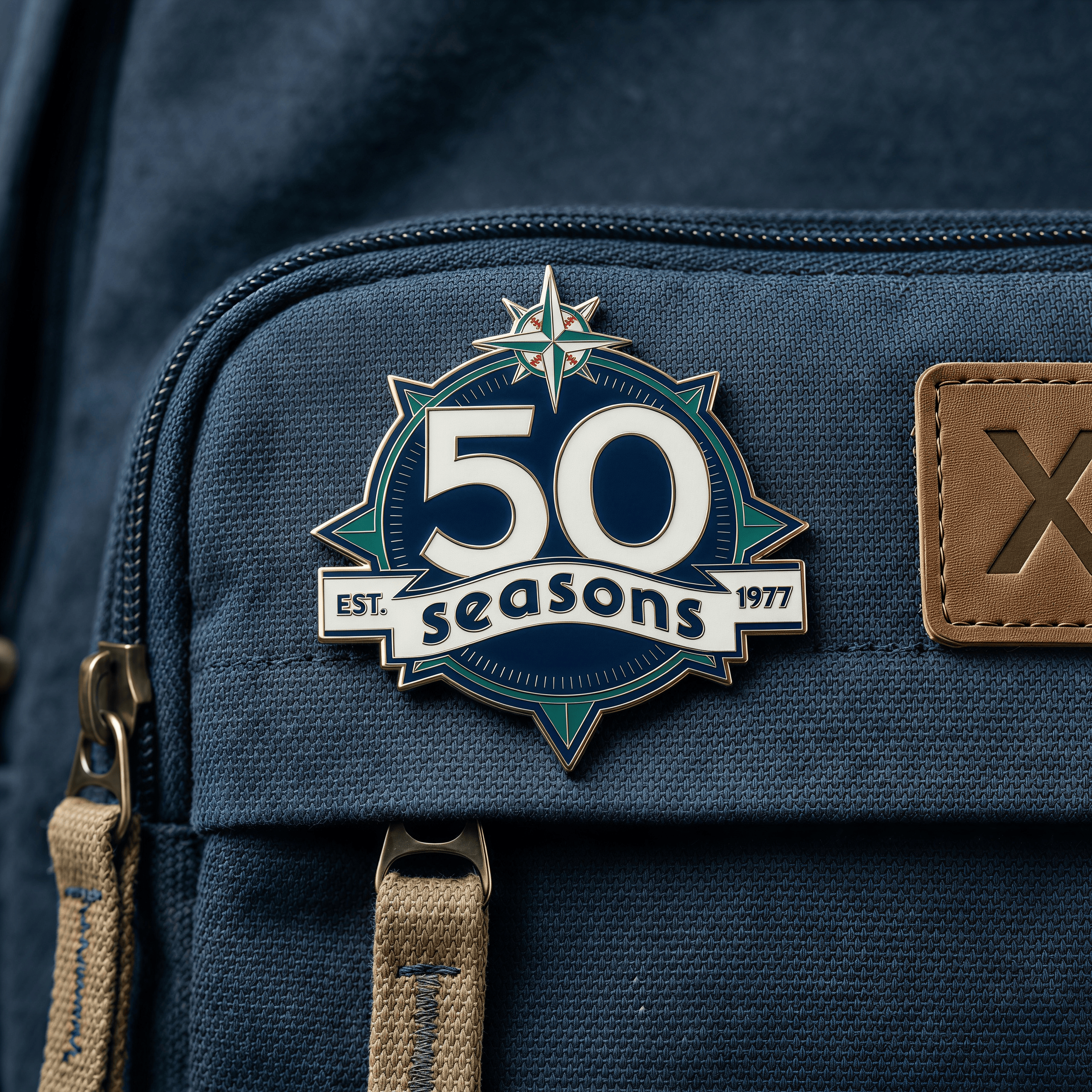 Seattle Mariners 50th Anniversary Enamel Pin