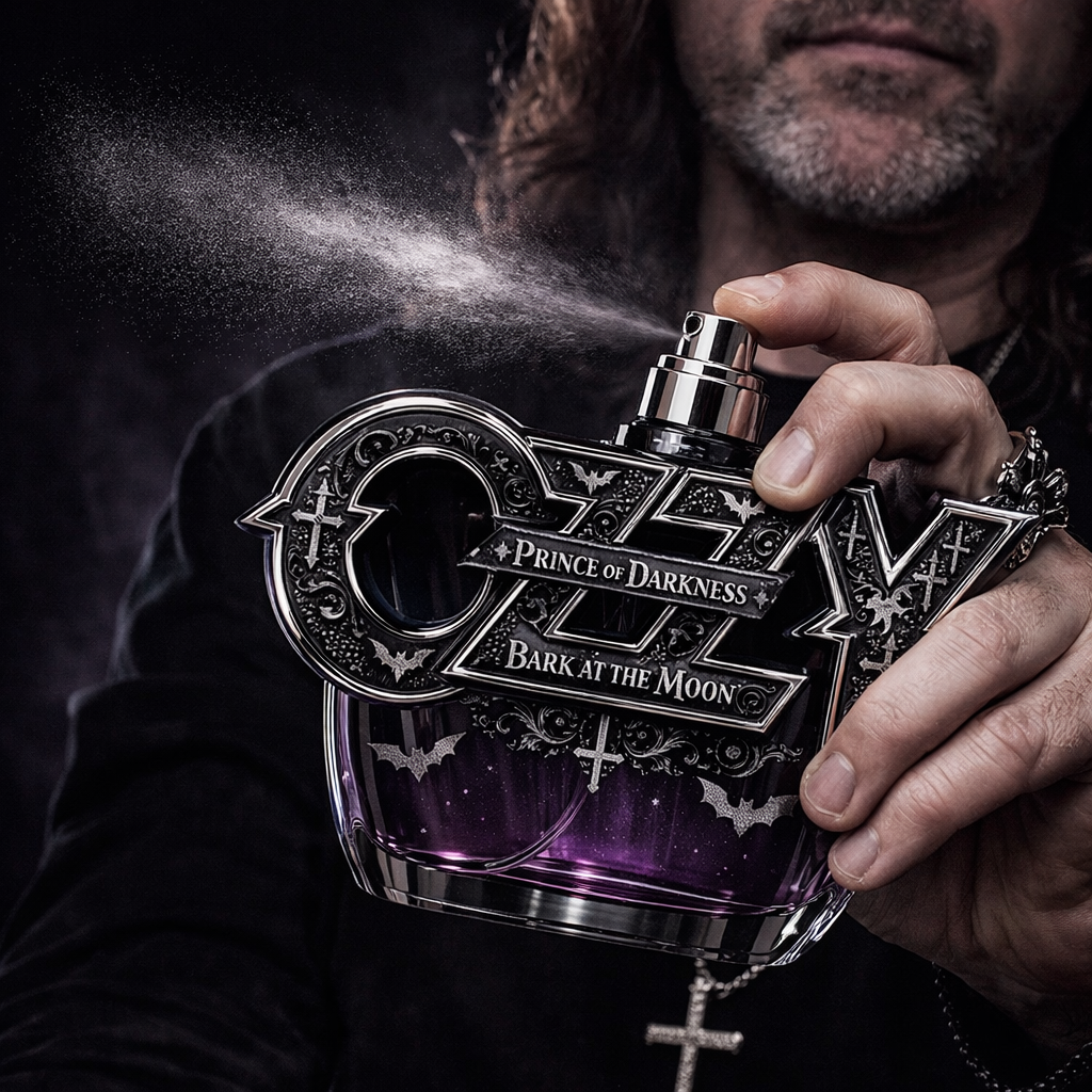 Ozzy 'Prince of Darkness' Memorial Edition Parfum Bottle
