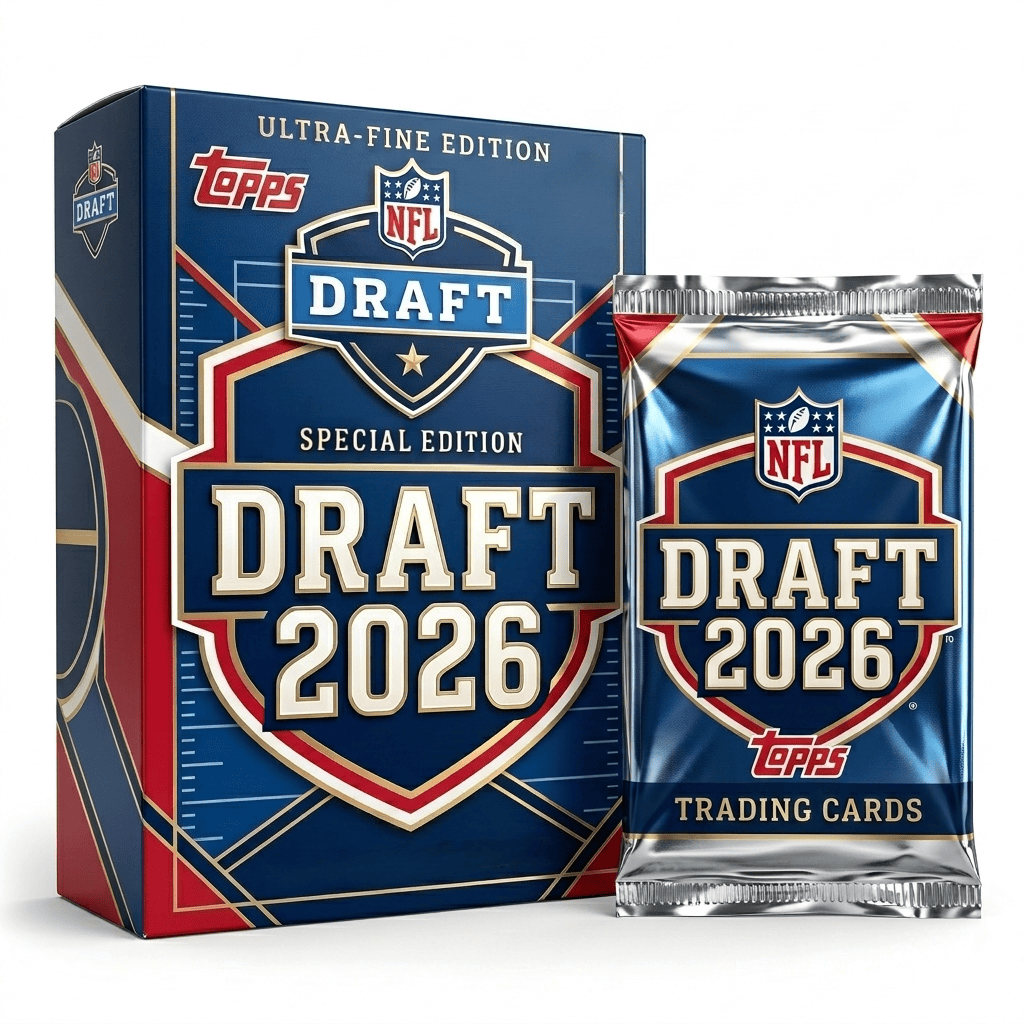 2026 NFL Draft Rookie Trading Card Hobby Box