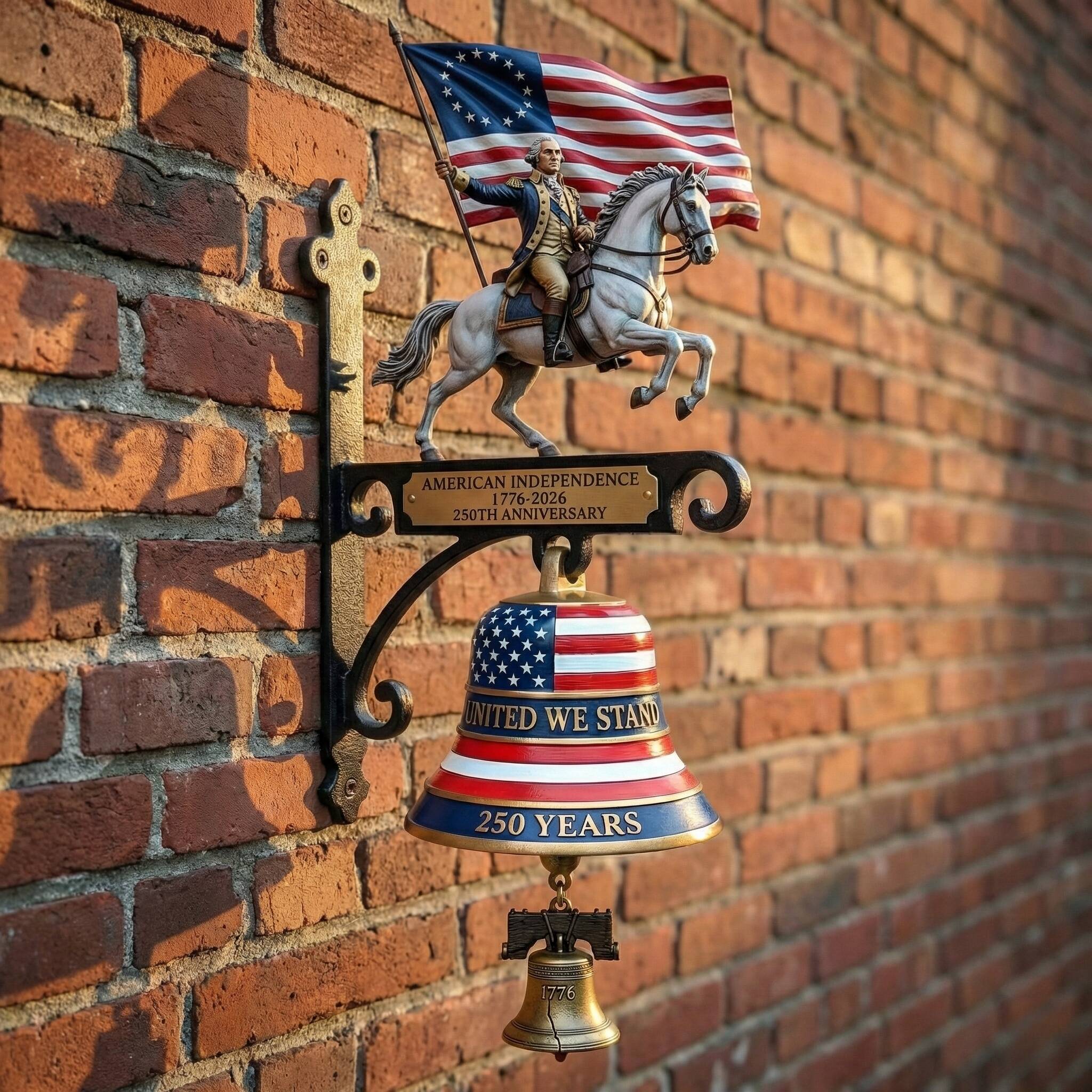 American Independence 250th Anniversary Wall Bell