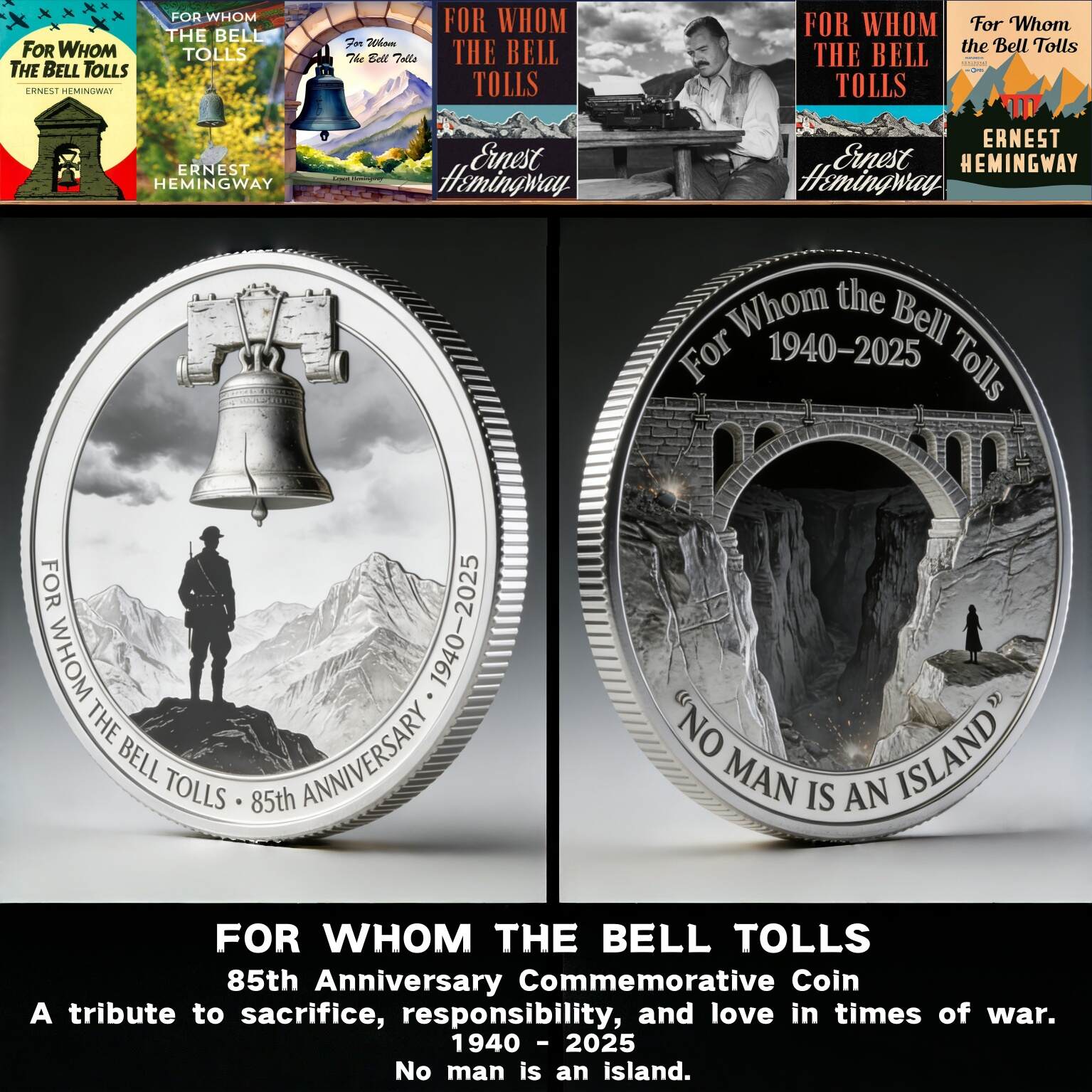 For Whom the Bell Tolls – 85th Anniversary Commemorative Coin