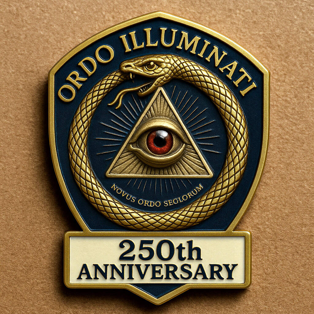 Illuminati 250th Anniversary Pin