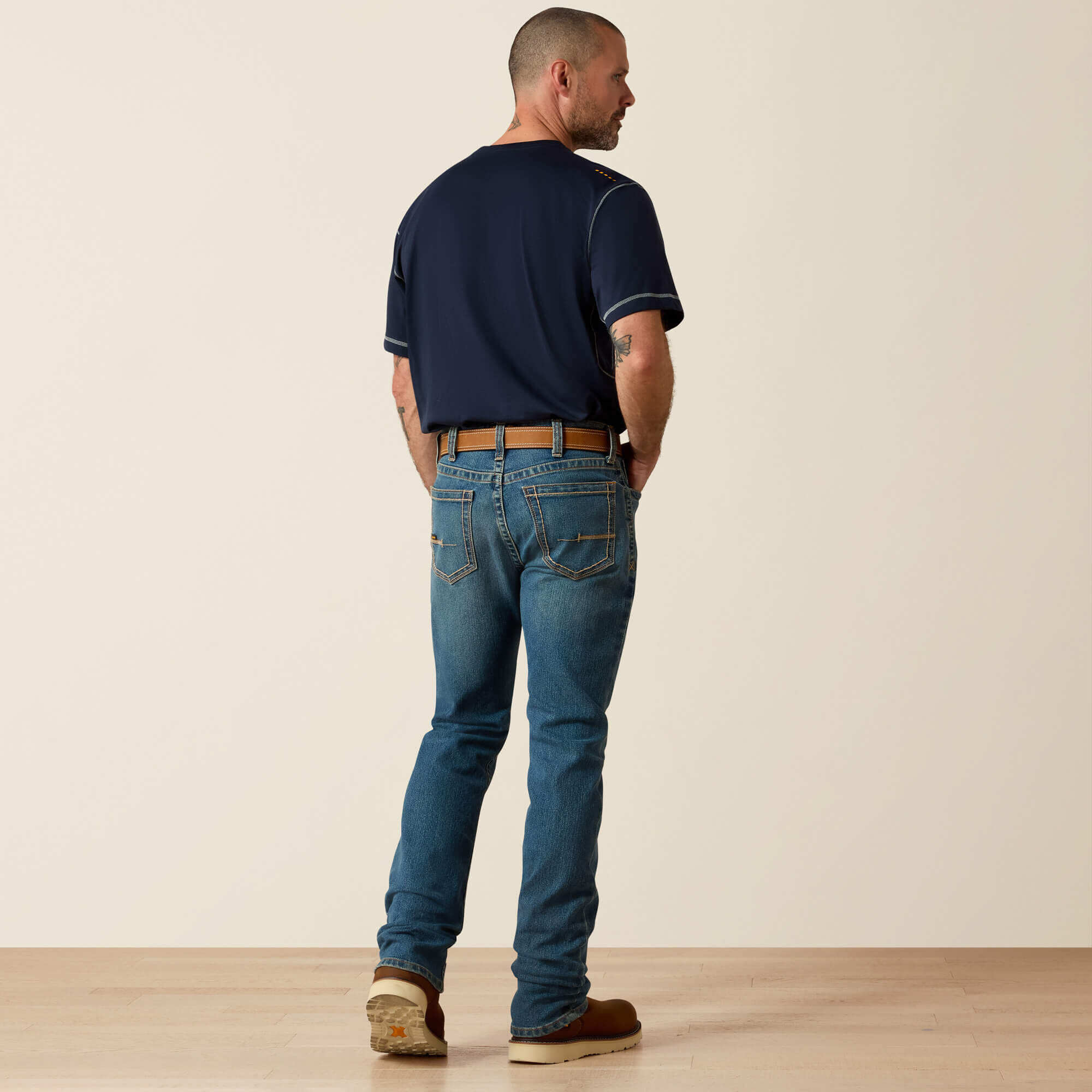 Rebar M7 DuraStretch Edge Stackable Straight Leg Jean