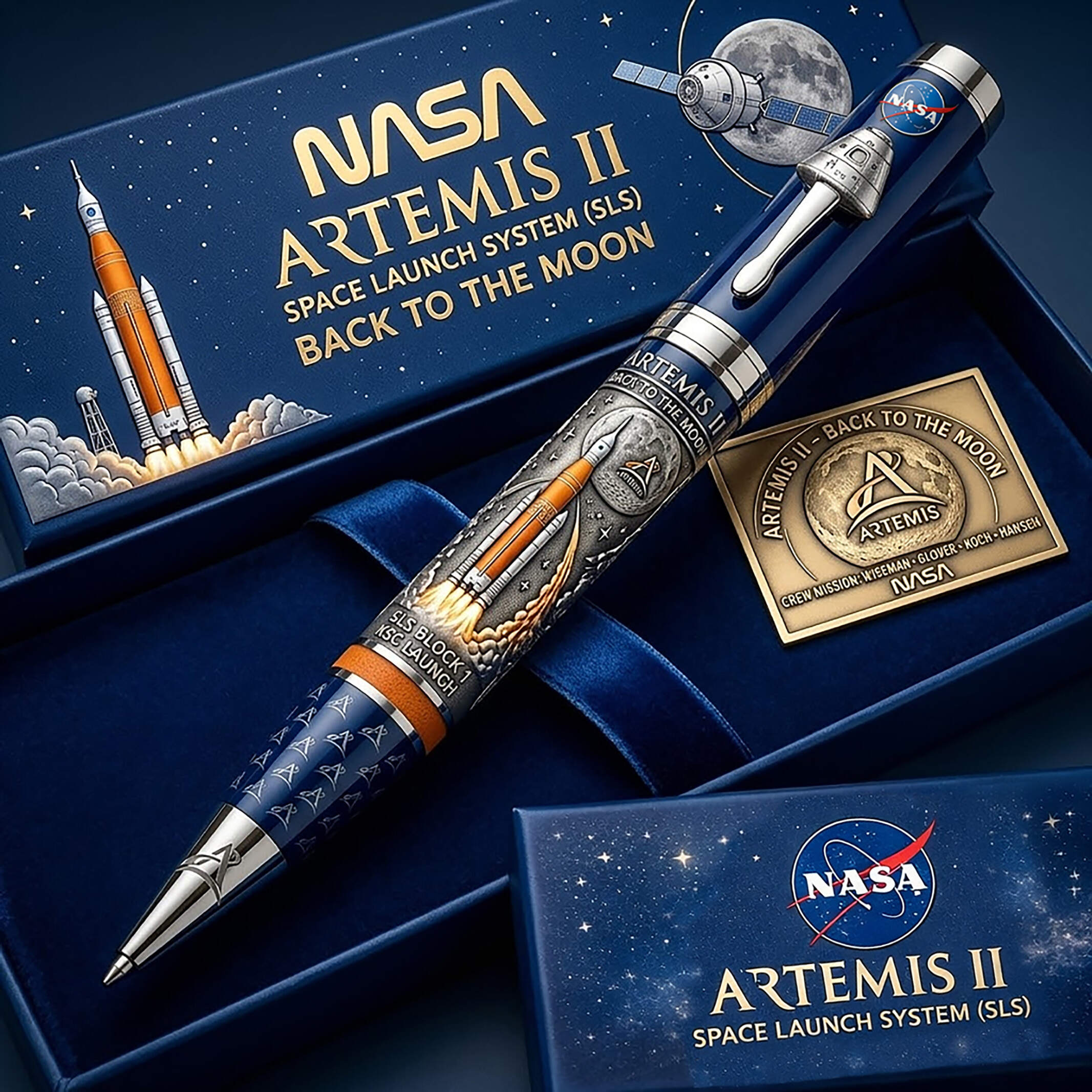 NASA Artemis II: Back to the Moon – Limited Edition Pen 🖊️