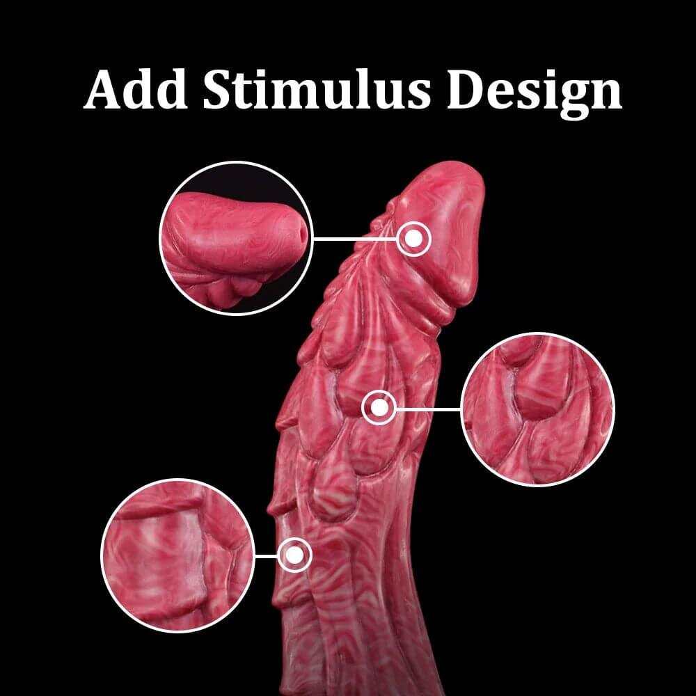 Passion Pulse Adult Monster Squirting Dildo - Silicone Ejaculation Toy for Ultimate Stimulation
