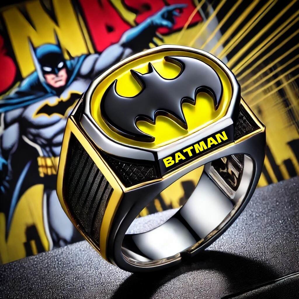 BATMAN - Adjustable Open Ring