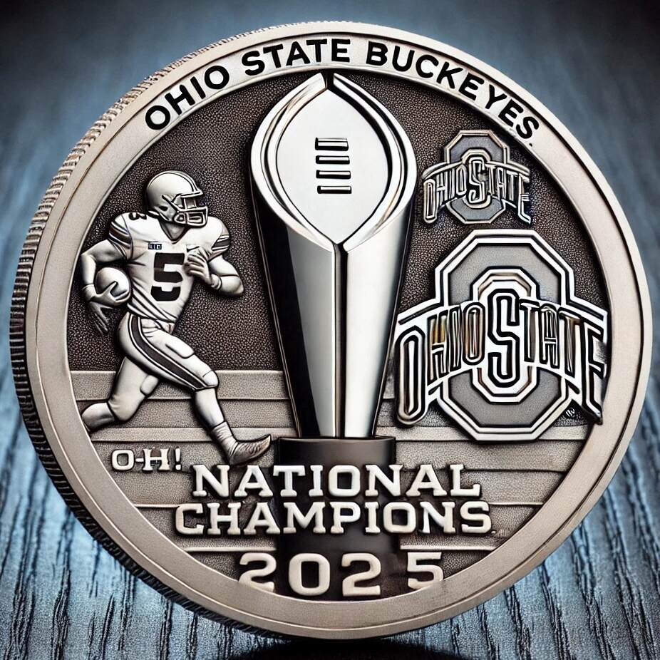 Cheer! Ohio State Buckeyes Champions Coin