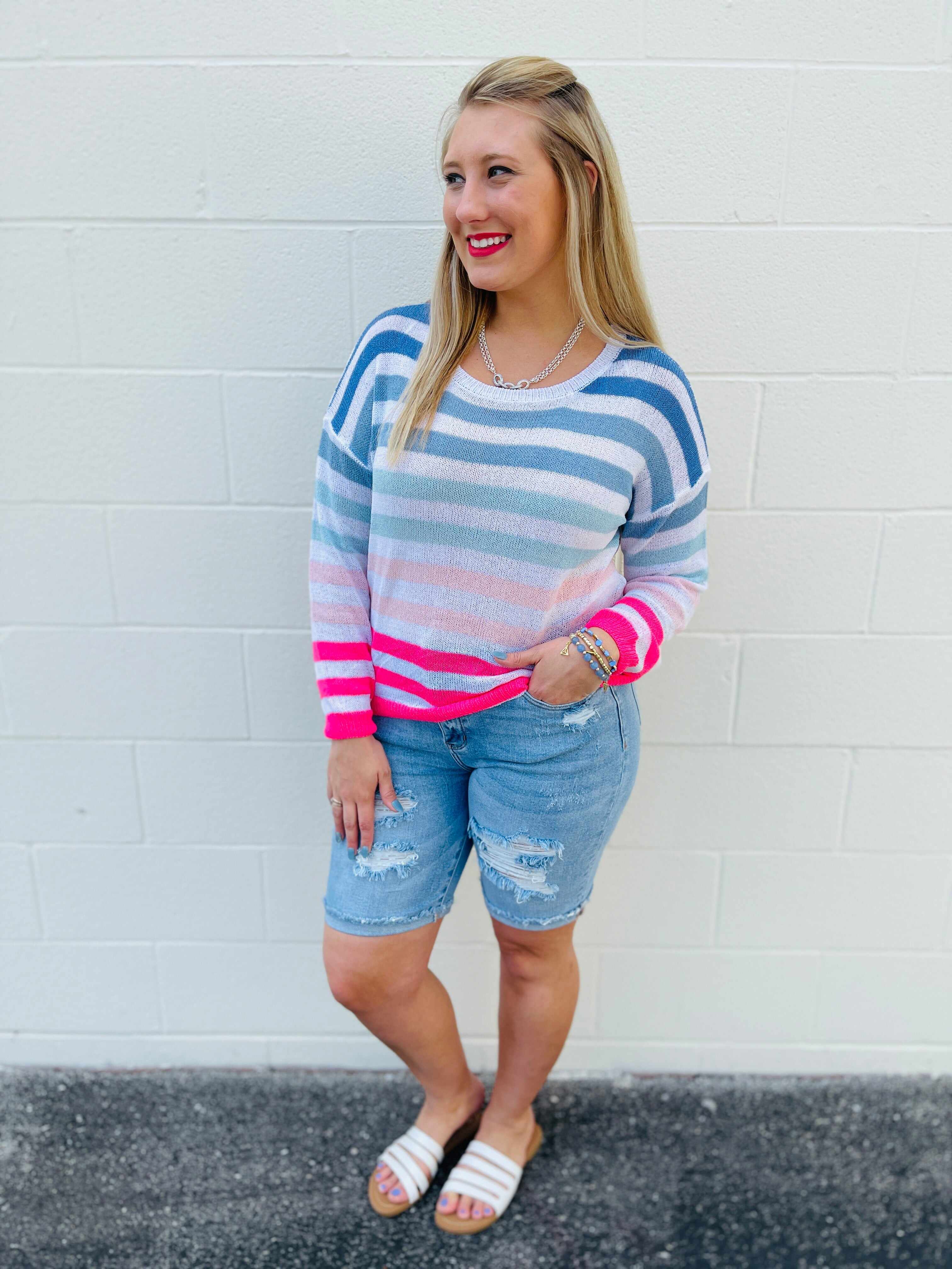 PLUS/REG- Bermuda Babe Shorts