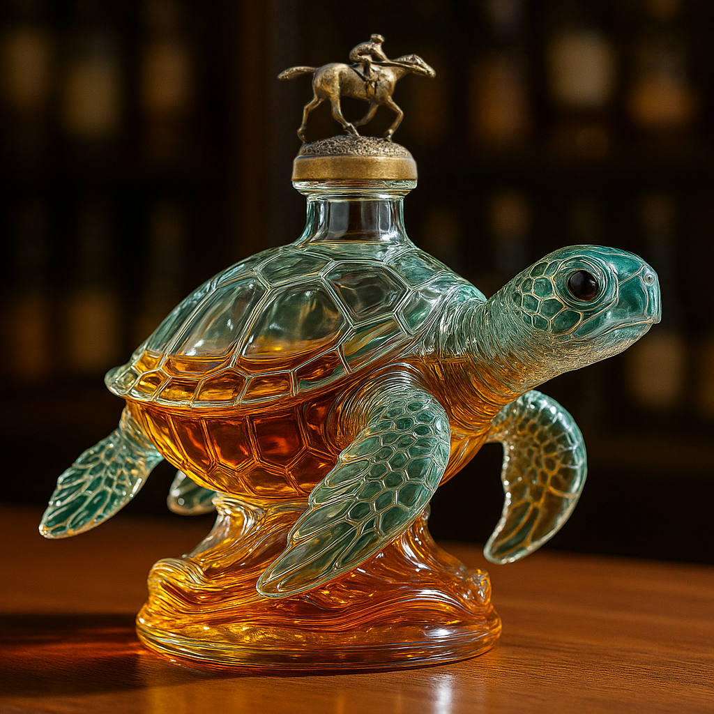 Sea Turtle Whiskey Bottle