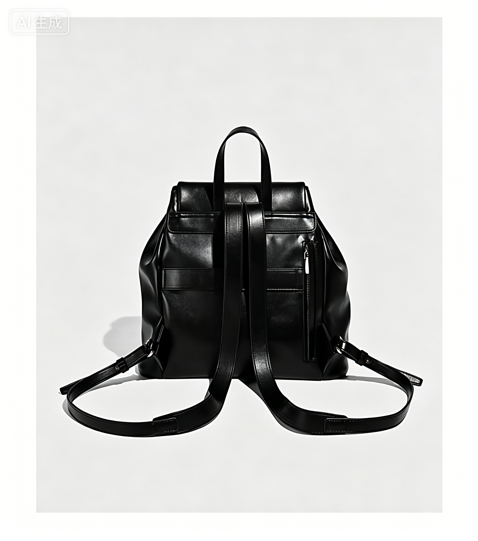 Fashionable women handbag with cowhide leather