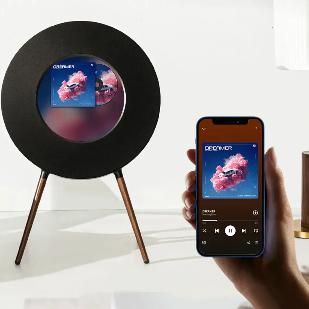 R1 Retro Vinyl Bluetooth Speaker